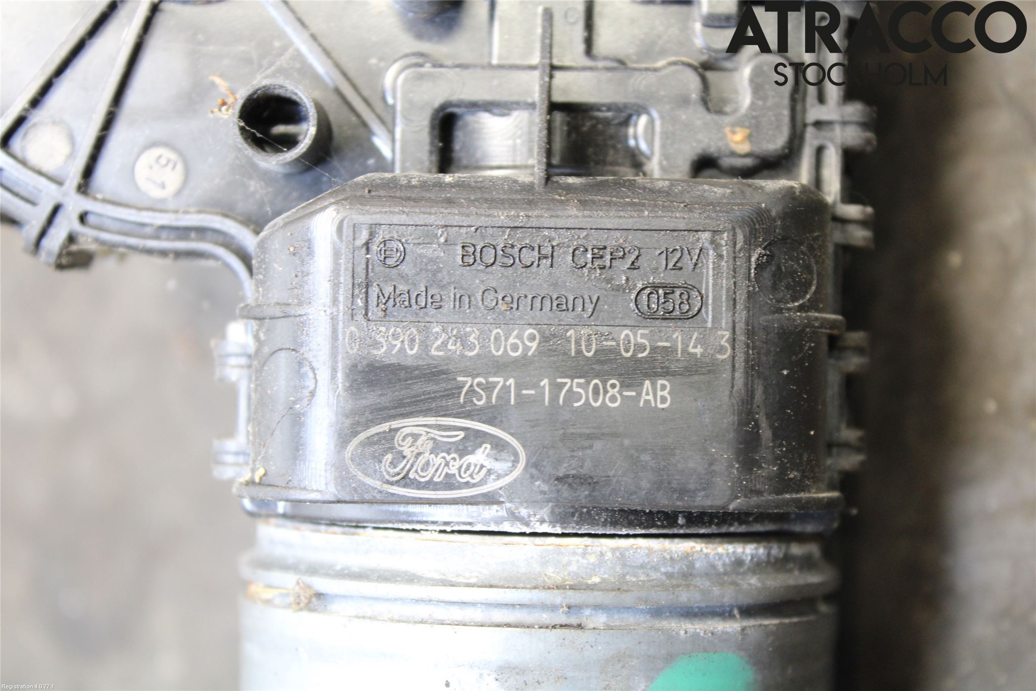 Ford MONDEO 07-15 Torkarmotor Vindruta