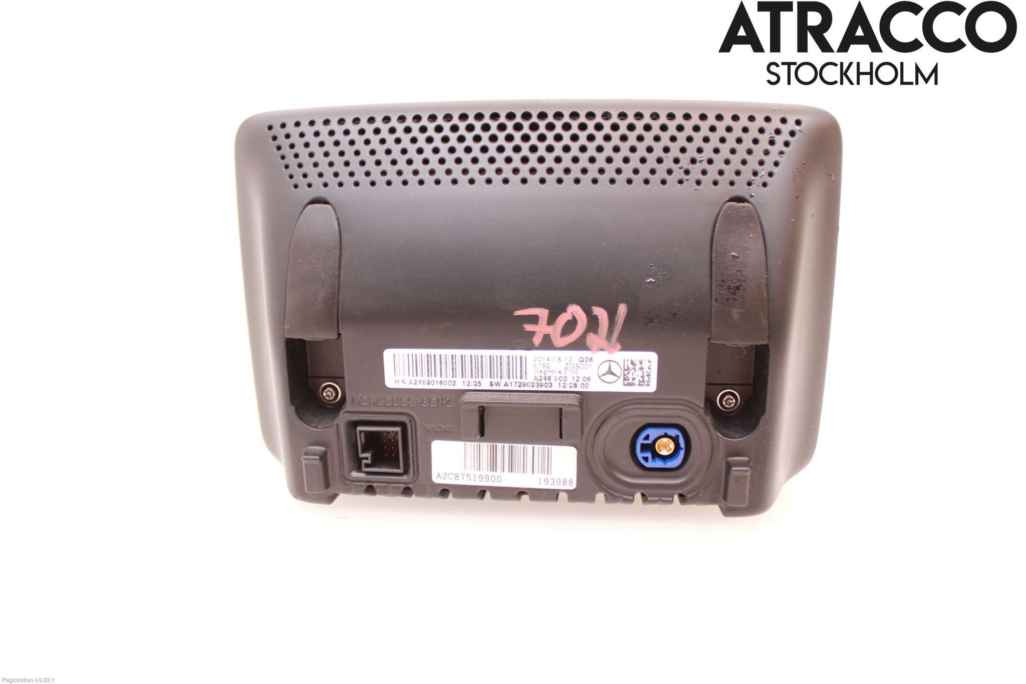 Mercedes-Benz MB CLA-KLASS (C117/X117) 13-19 Multifunktionsdisplay