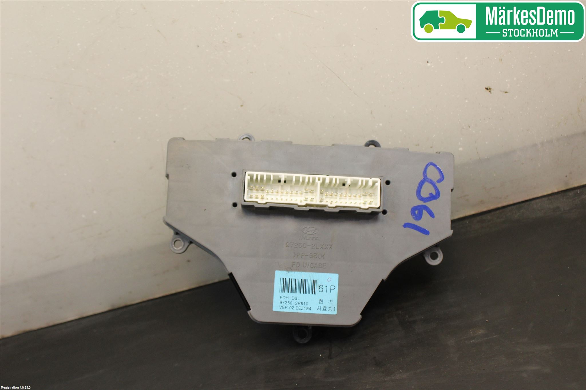 Hyundai i30 FD 07-12 Ac Styrenhet Ac Manöveren