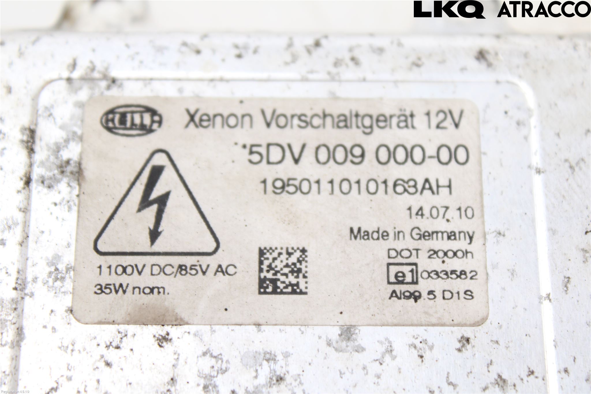 Skoda SUPERB 09-15 Styrenhet Strålkastare