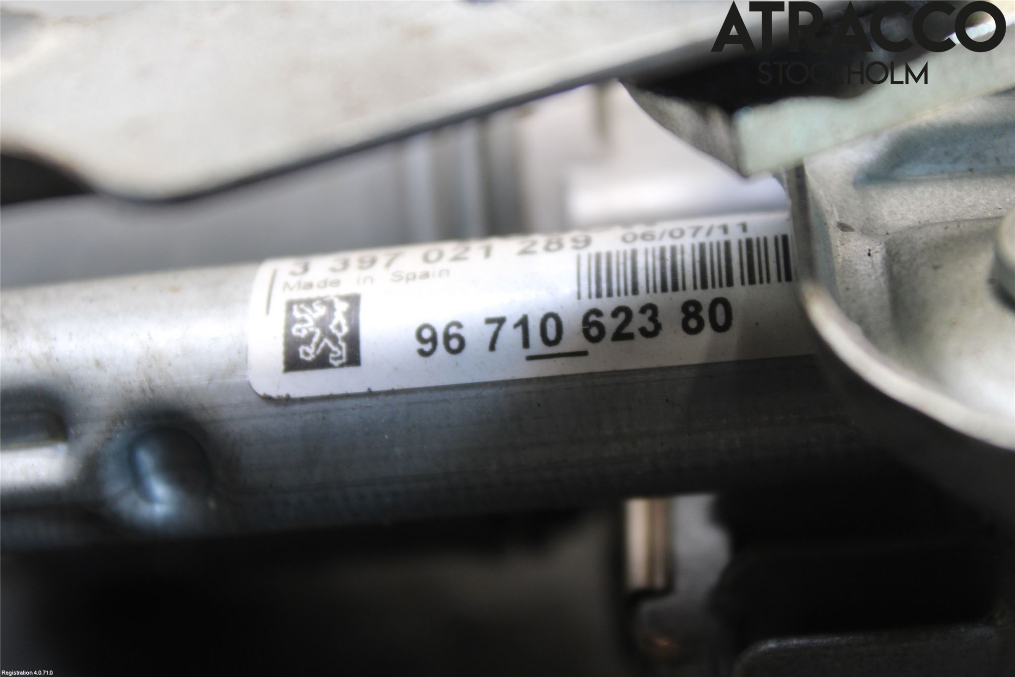 Peugeot 3008 09-16 Torkarmotor Vindruta