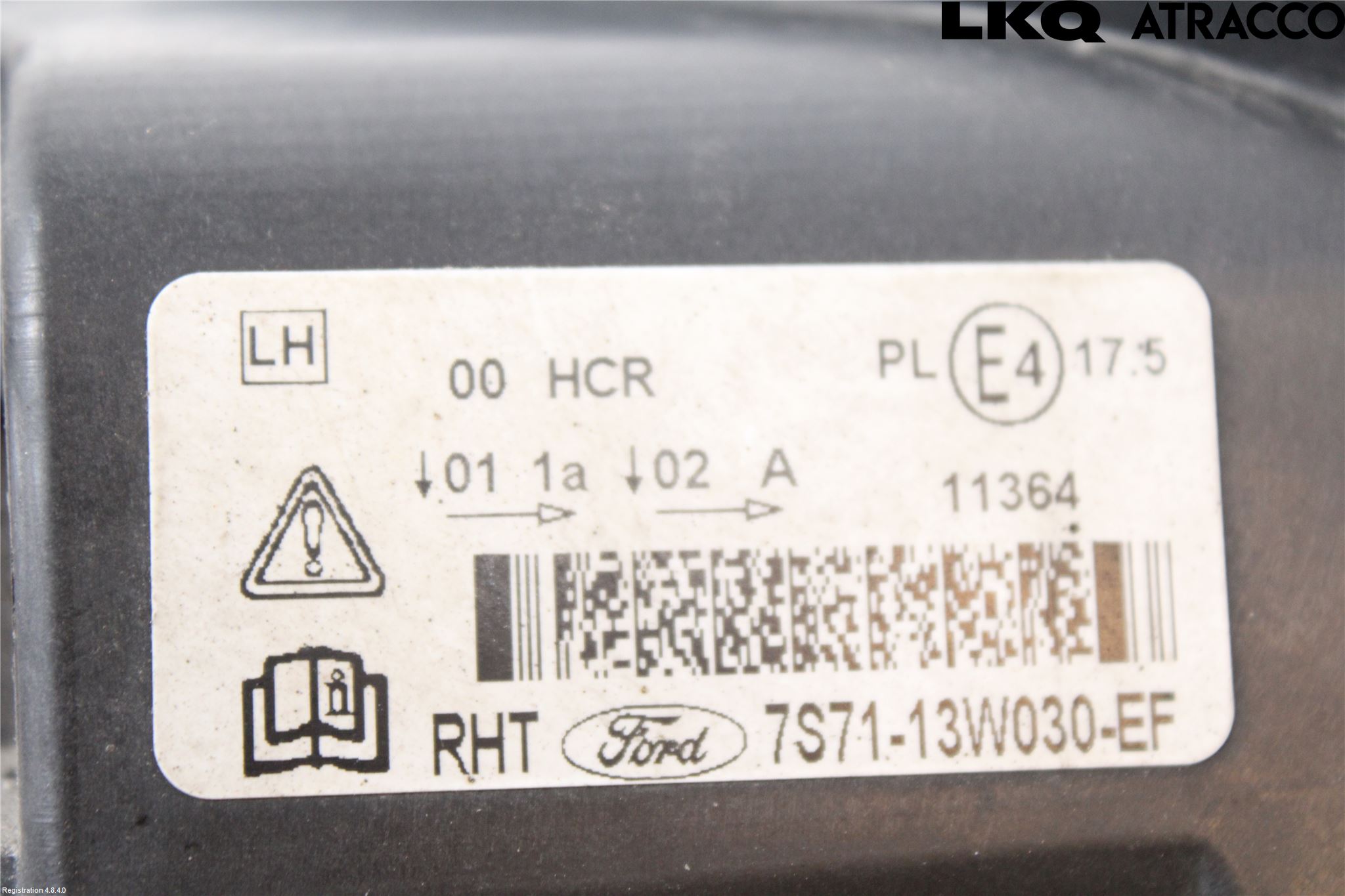 Ford MONDEO 07-15 Strålkastare Vänster