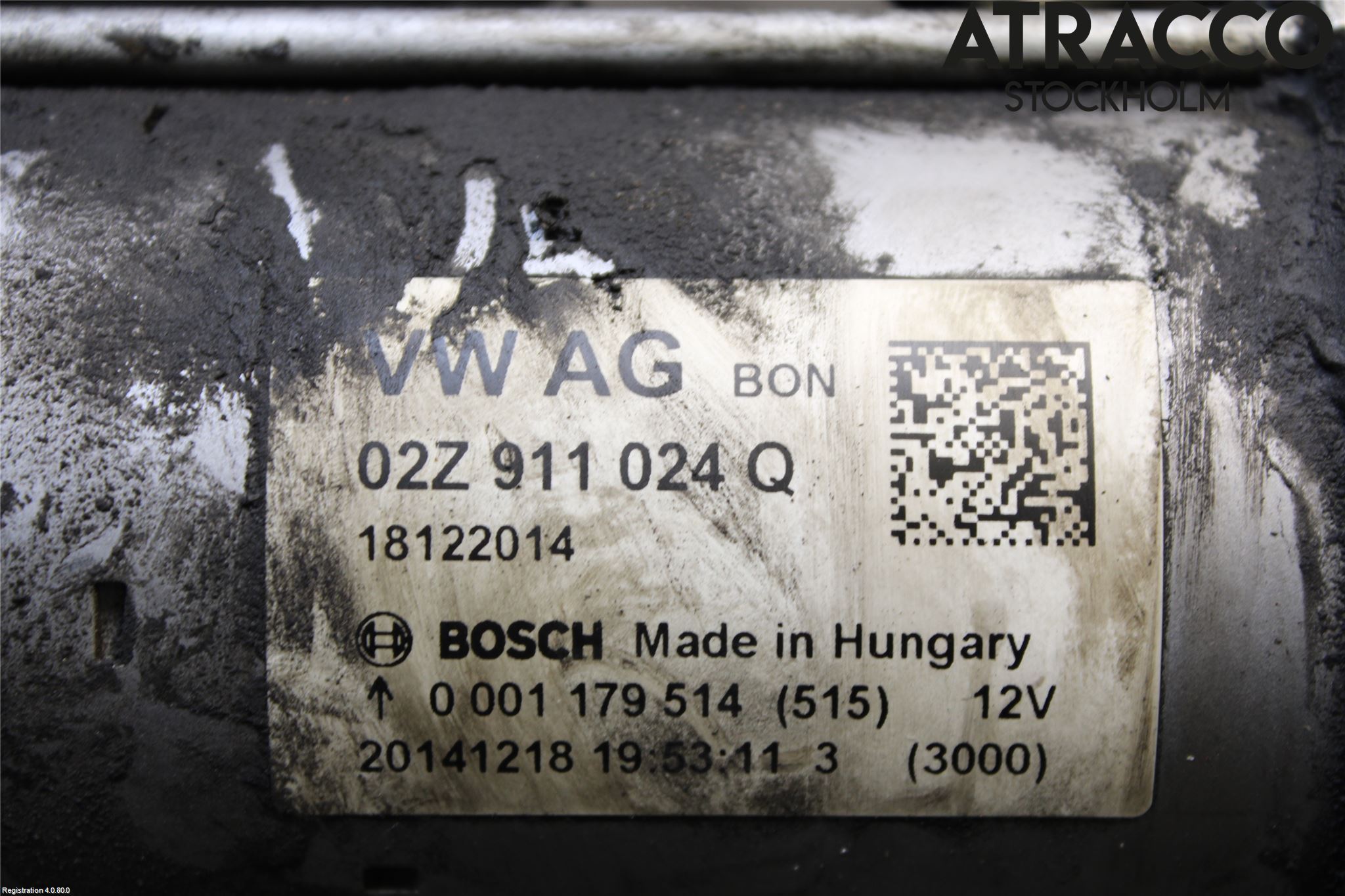 Volkswagen VW GOLF / E-GOLF VII 13-20 Startmotor