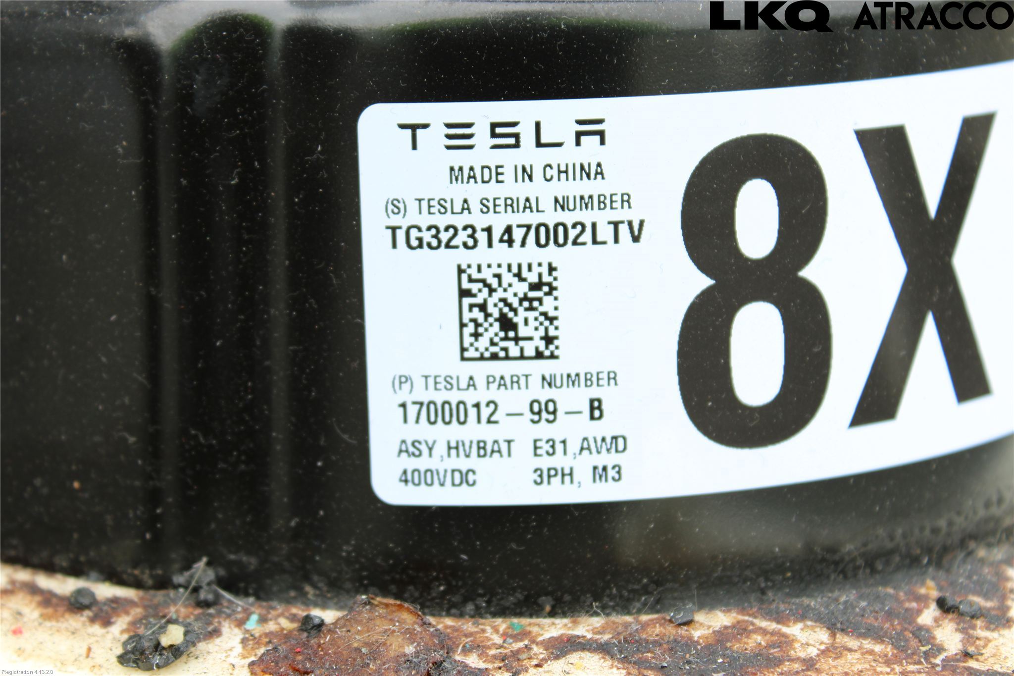 Tesla MODEL Y 21- Batteri Högspänning