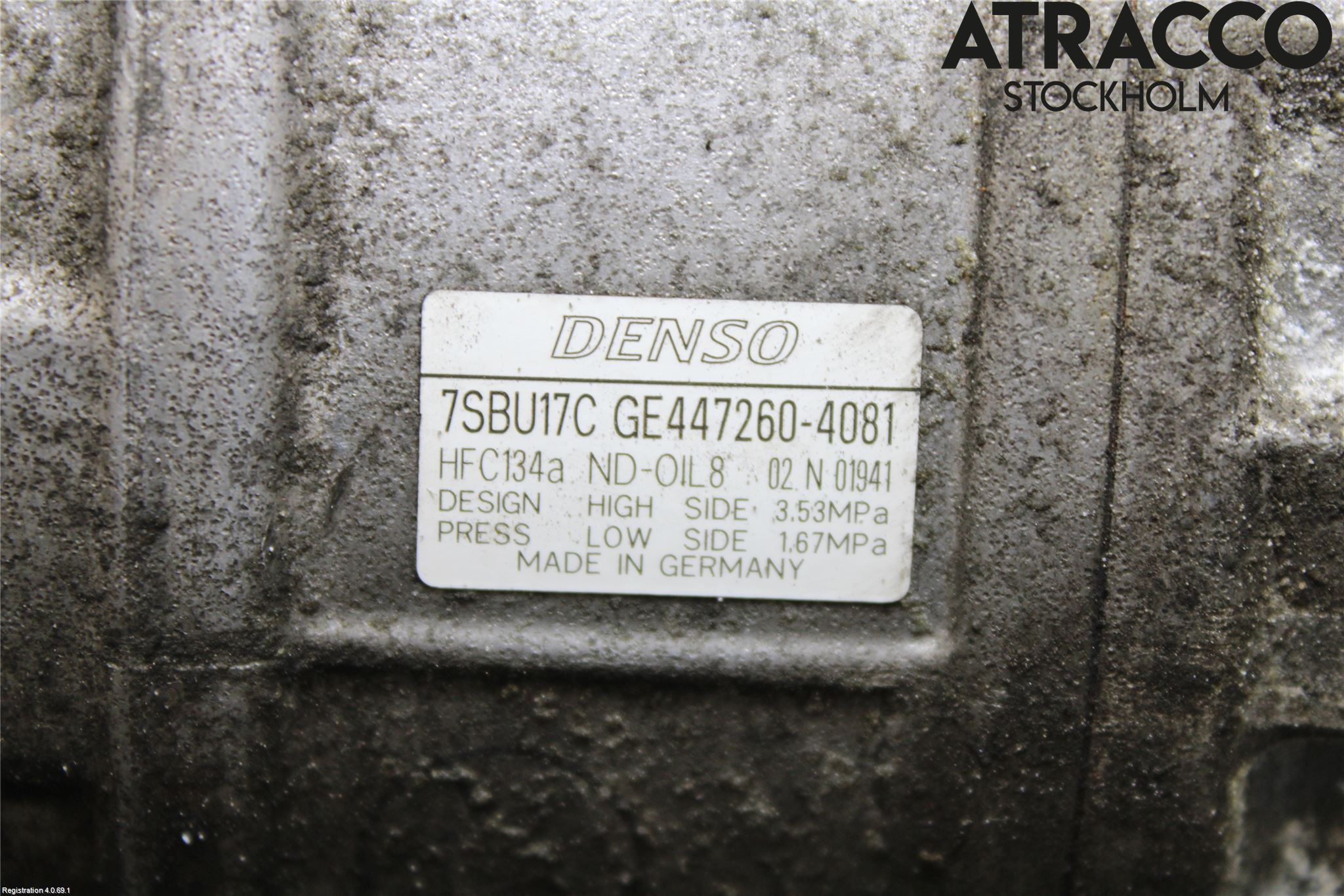 BMW 5 F10/F11/F18 09-17 Ac Kompressor