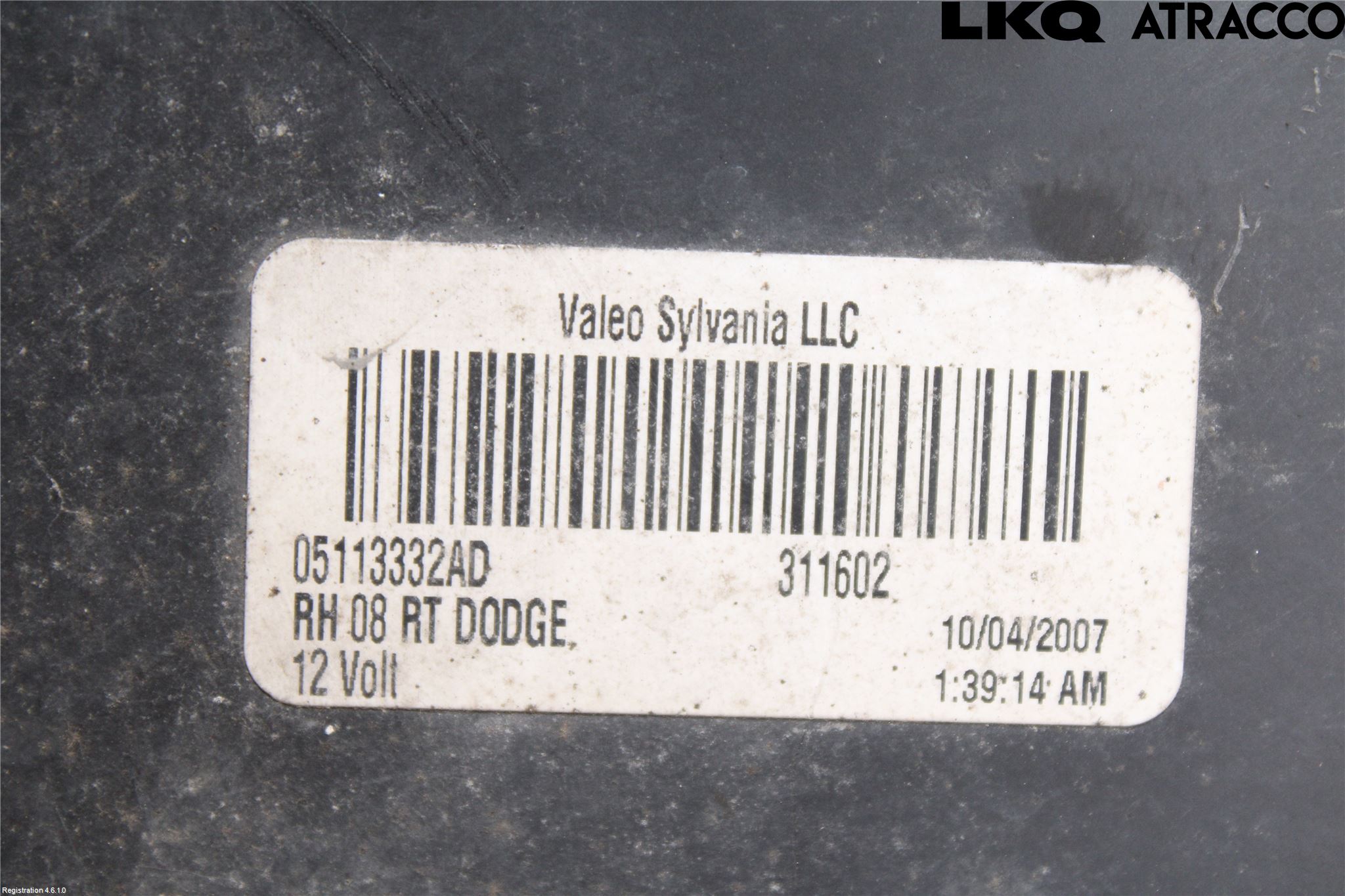 Chrysler CHR VOYAGER     04-07 Strålkastare Höger