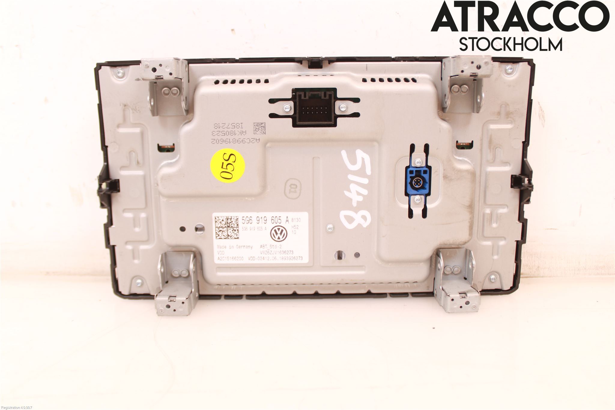 Volkswagen VW GOLF / E-GOLF VII 13-20 Cd Radio - Multimediapanel