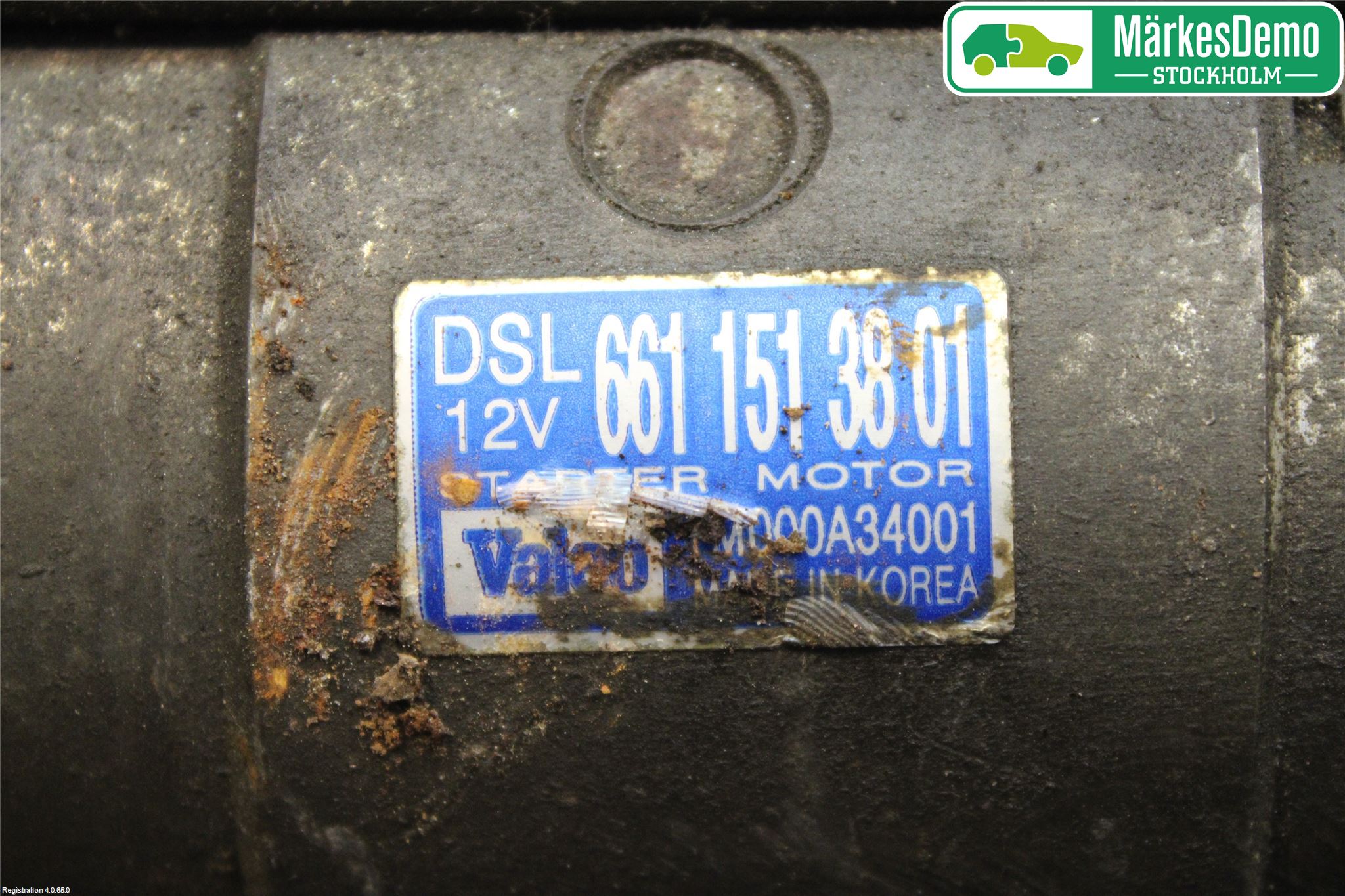 SsangYong SSANG YONG ACTYON/SPORT 06-17 Startmotor Diesel