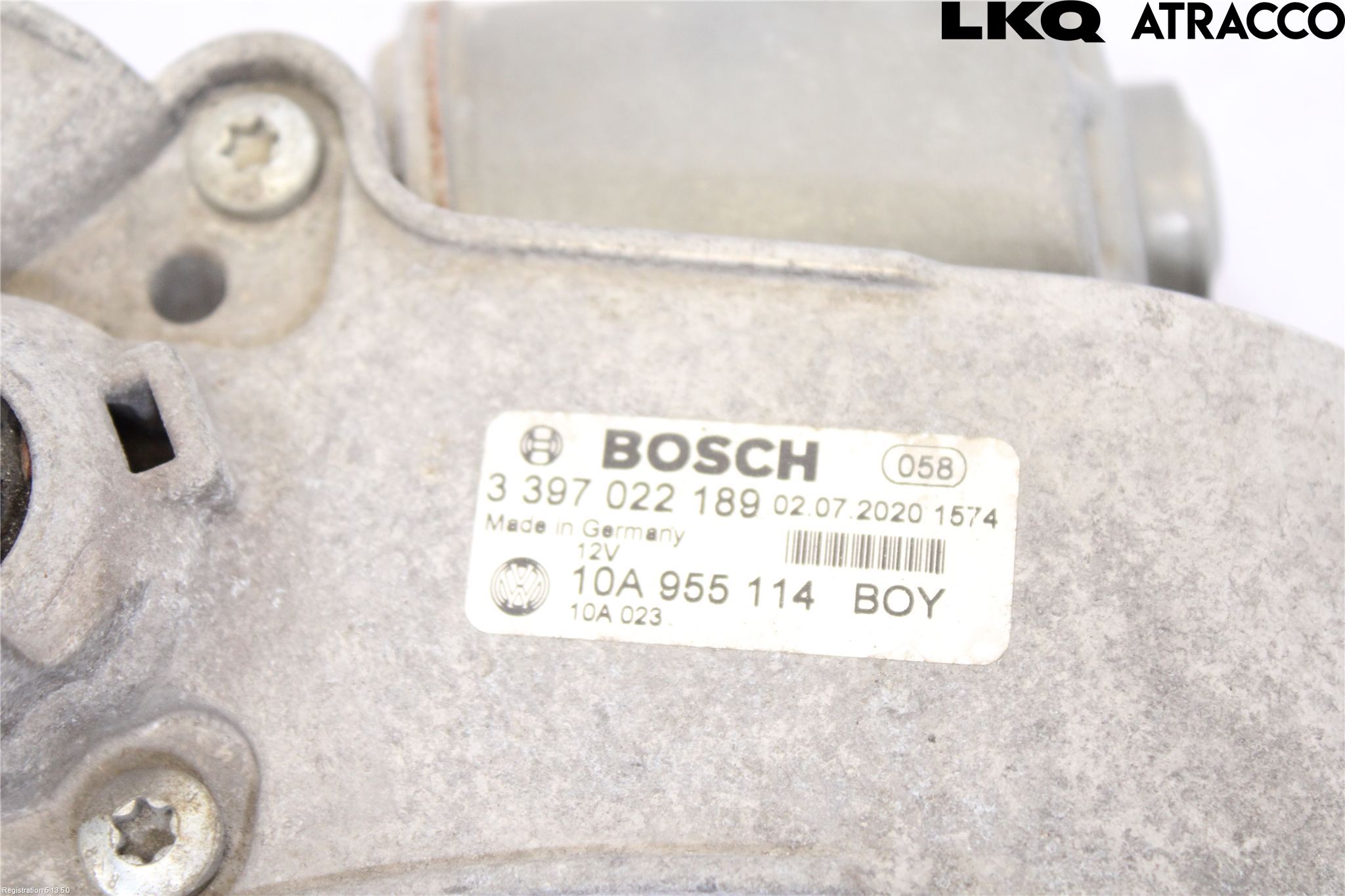 Volkswagen VW ID.3 21- Torkarmotor Vindruta