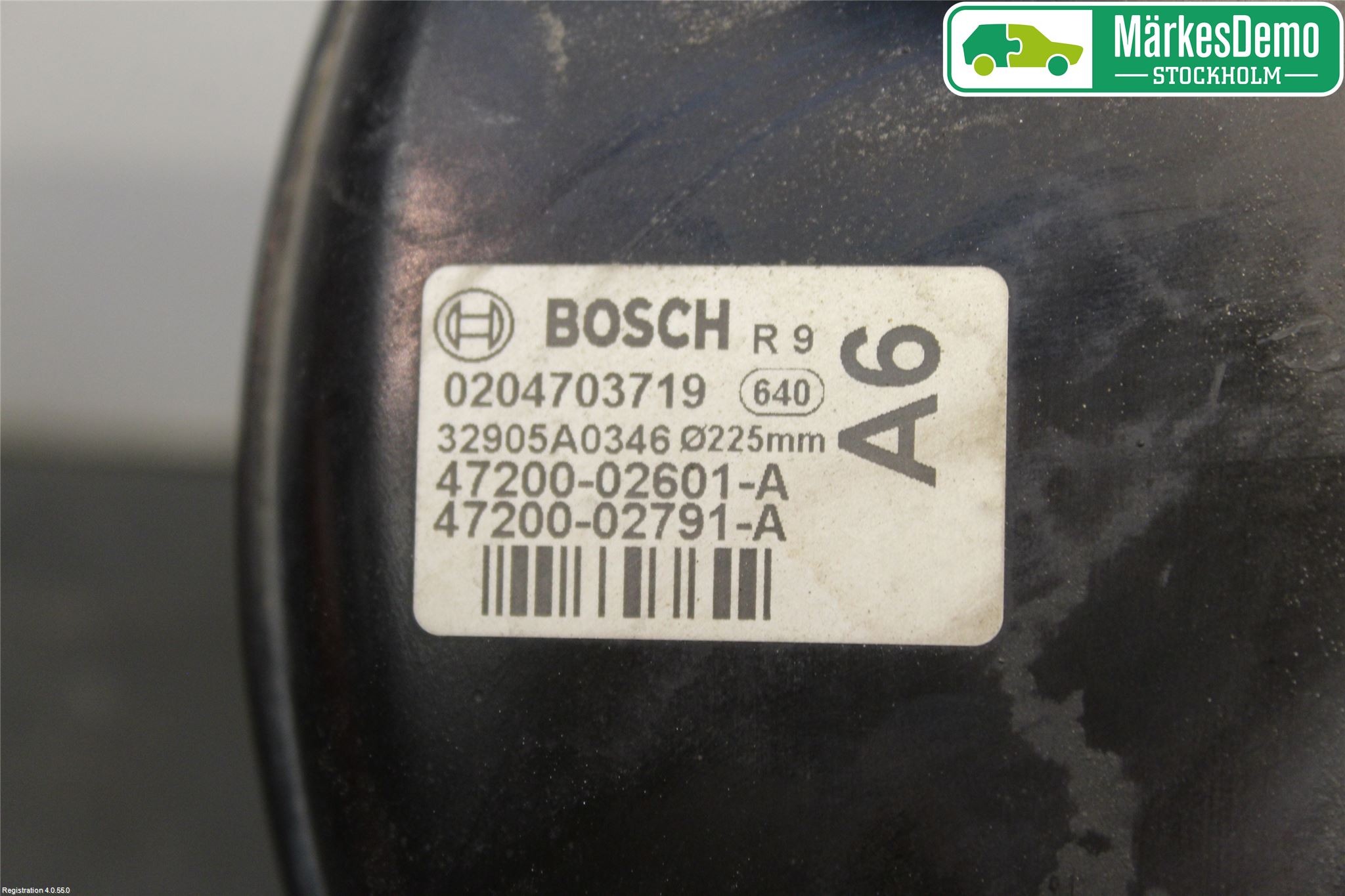 Toyota AURIS 10-12 Bromsservo