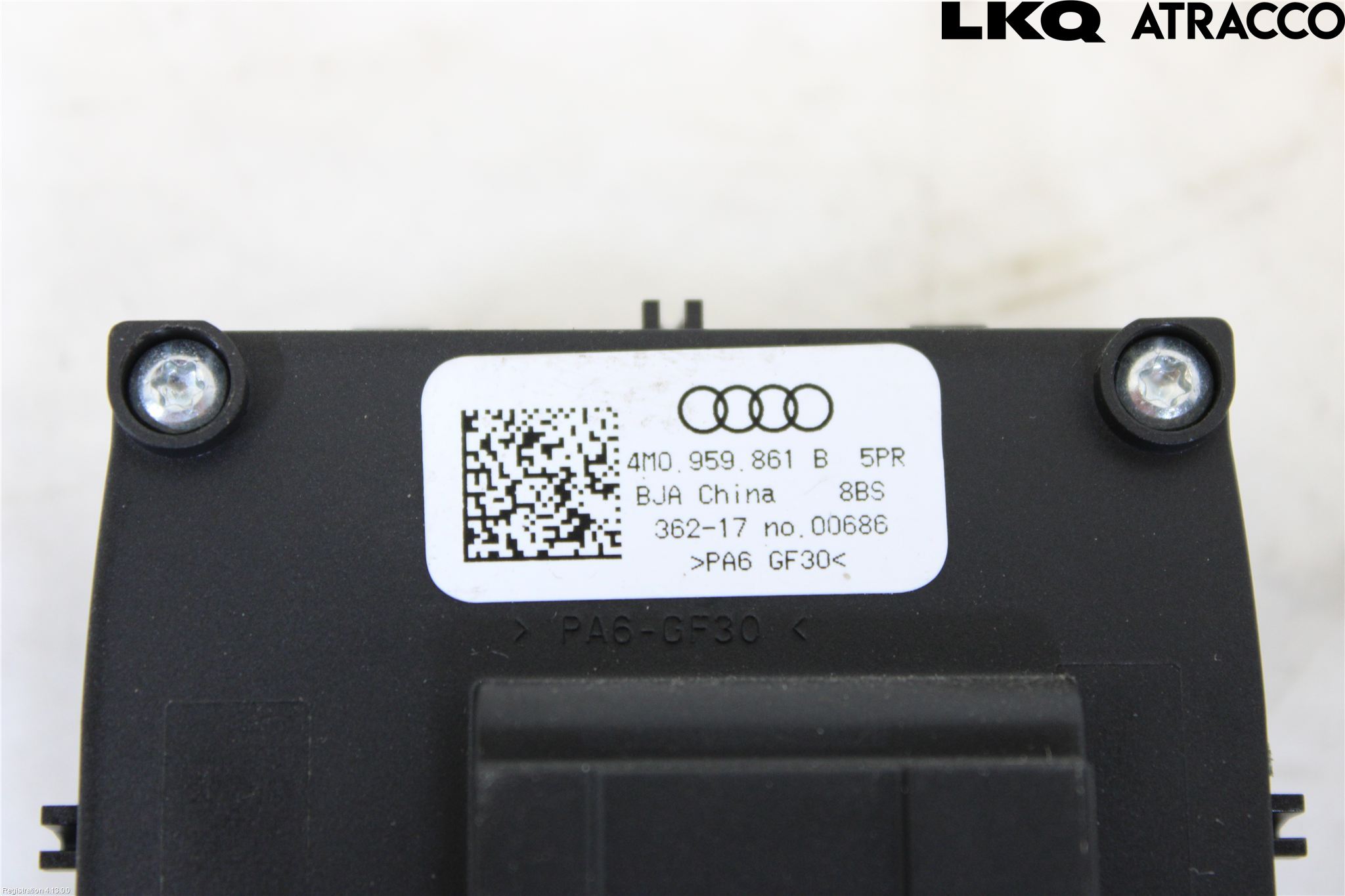 Audi Q7/SQ7 Strömställare Stolregler