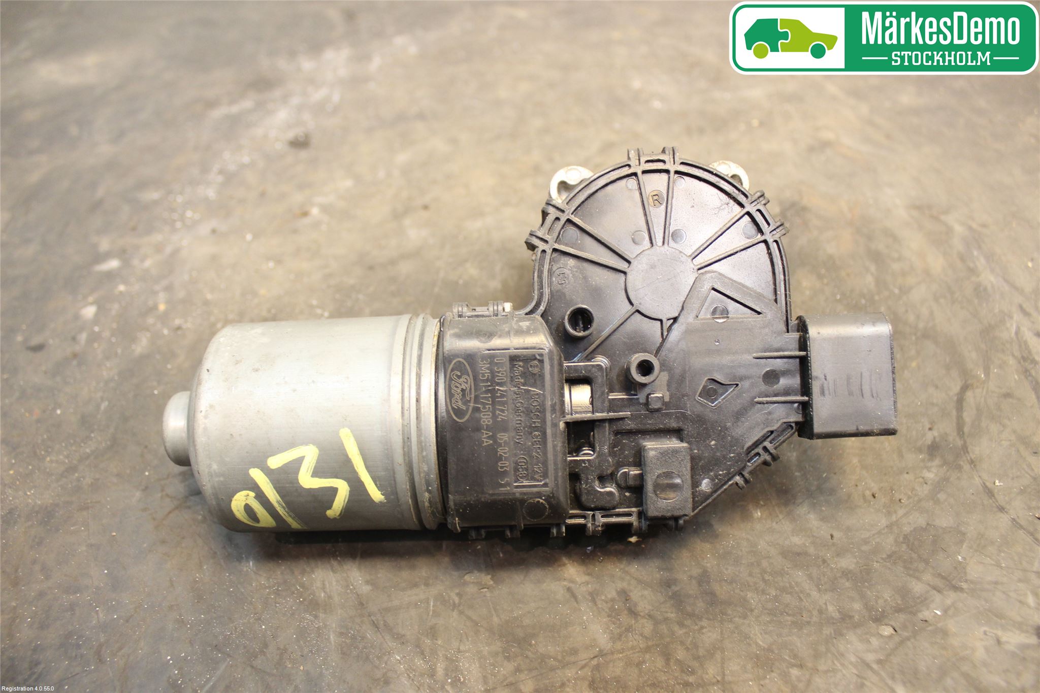 Ford FOCUS C-MAX I 03-06 Torkarmotor Vindruta