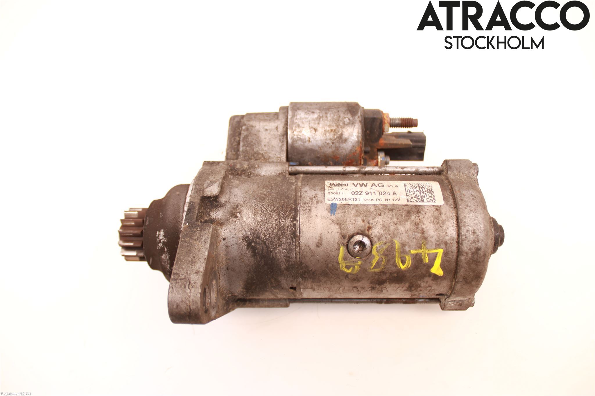 Volkswagen VW GOLF VI 09-13 Startmotor Diesel