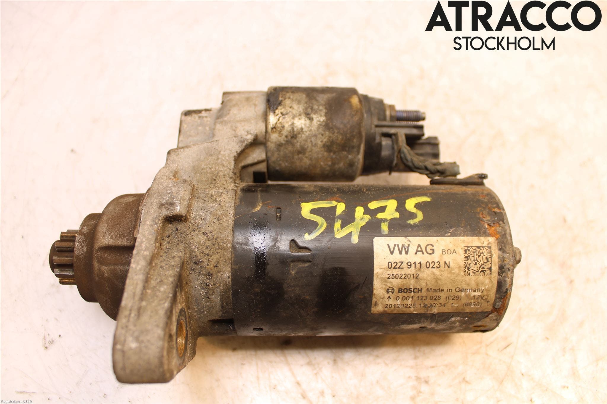 Skoda FABIA 07-14 Startmotor Diesel