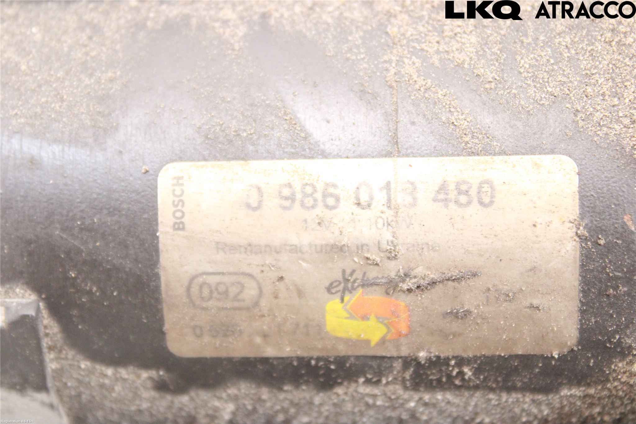 Toyota COROLLA 02-07 Startmotor