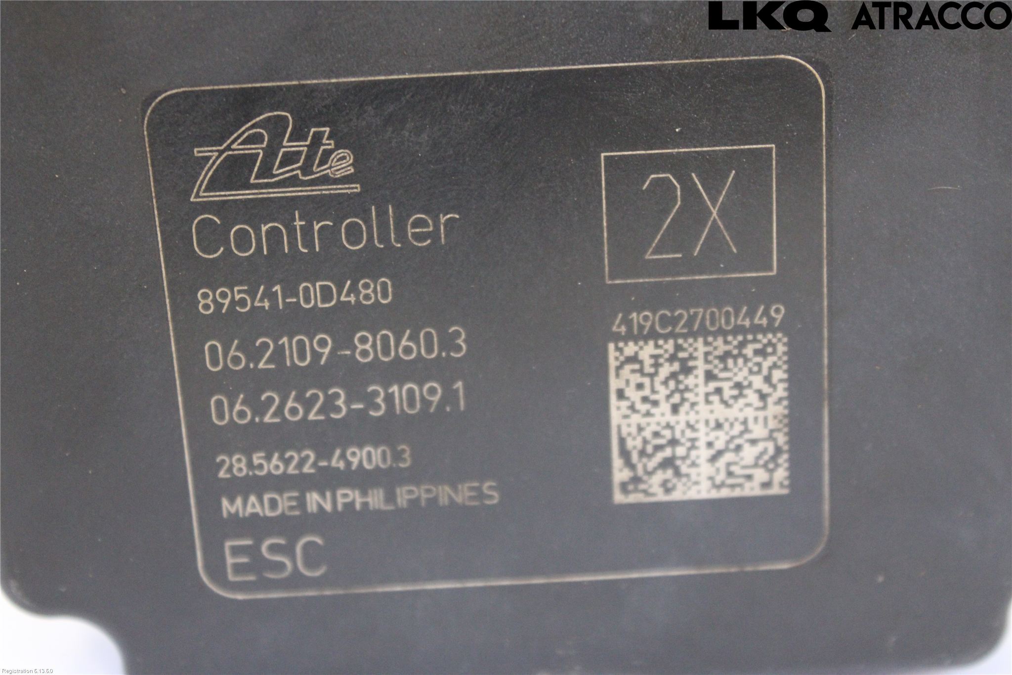 Toyota YARIS XP130 15-20 Abs Hydraulaggregat