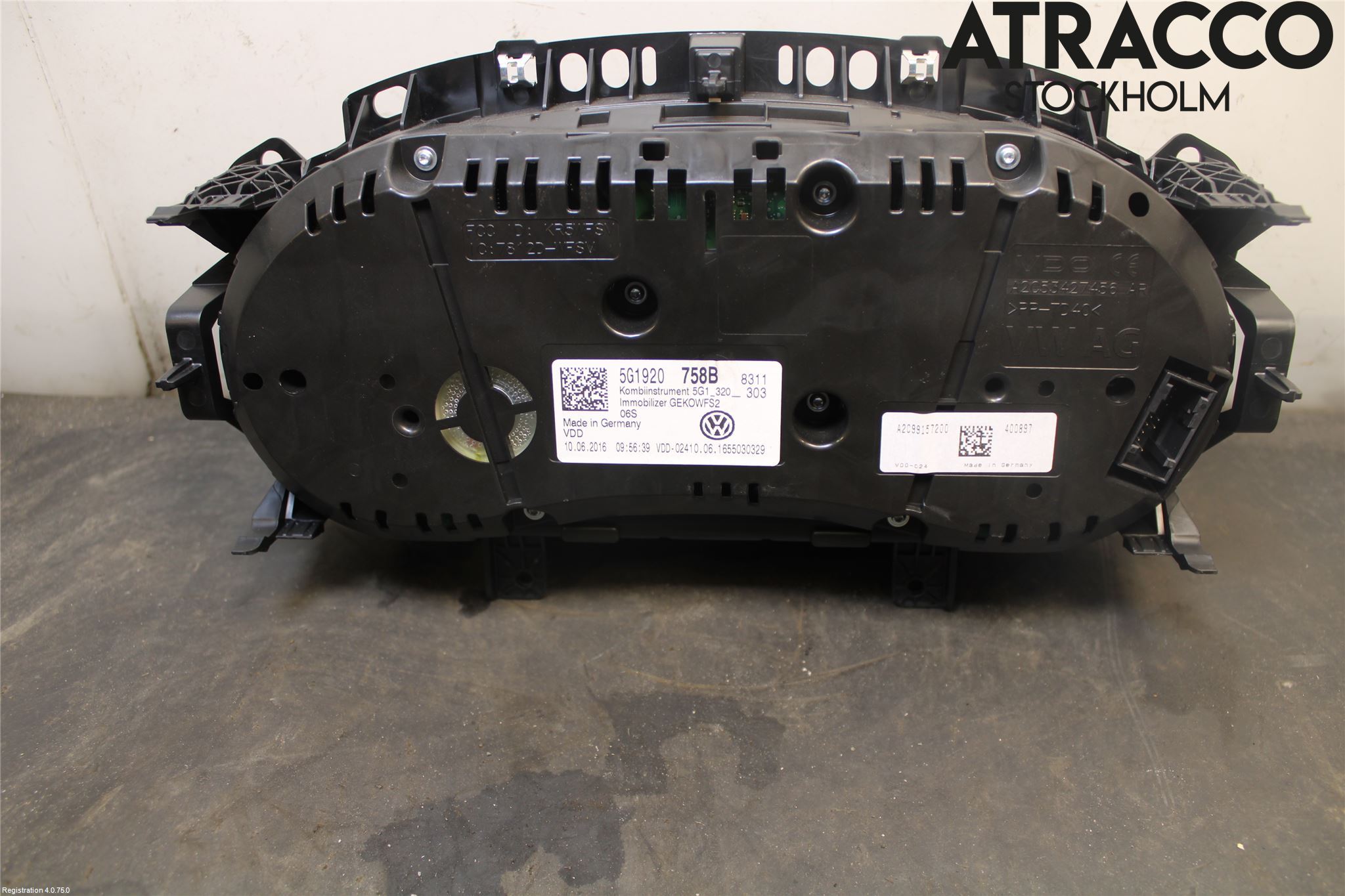 Volkswagen VW GOLF / E-GOLF VII 13-20 Instrument Komb