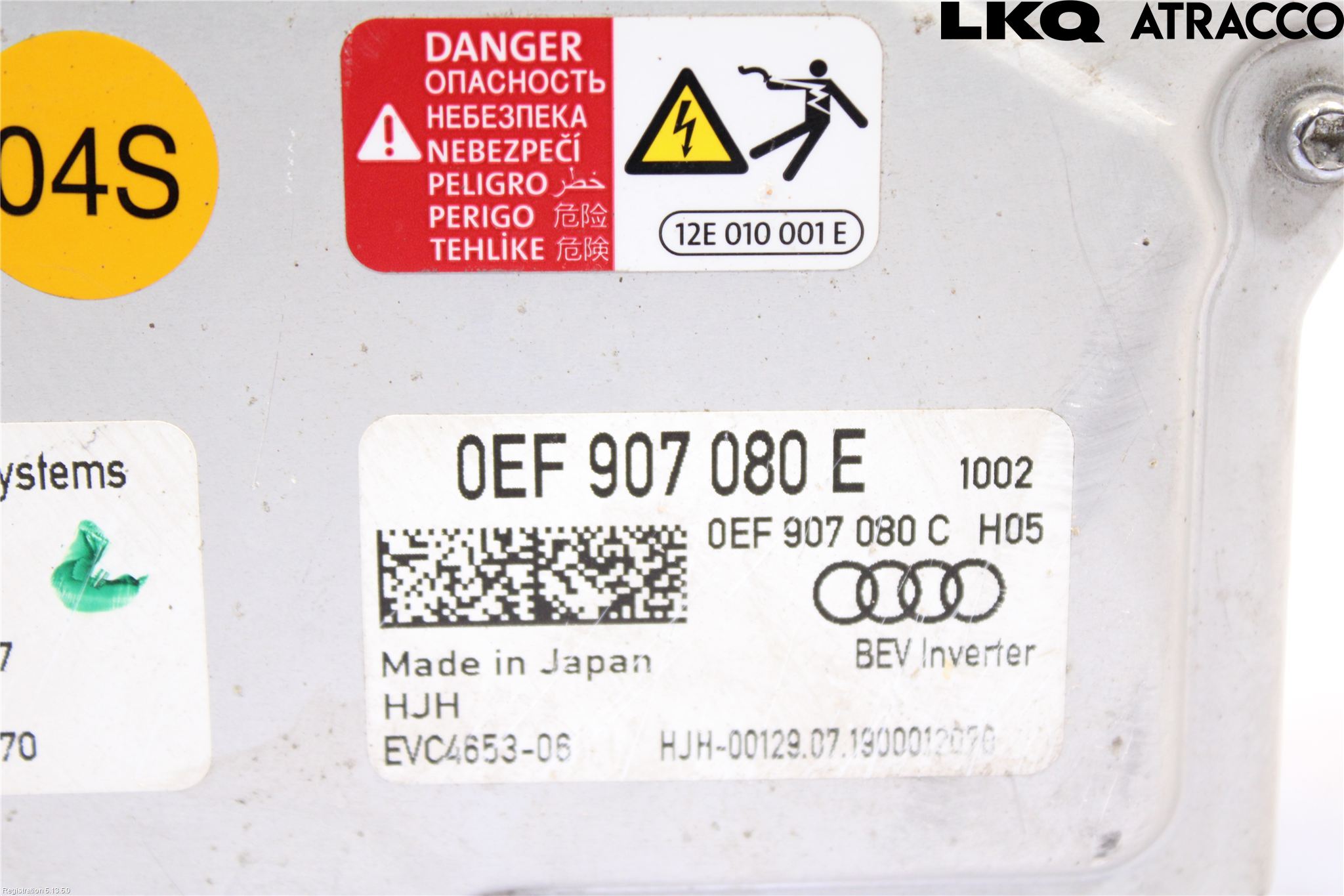 Audi E-TRON, S GE 19- Inverter 12 -> 220 V