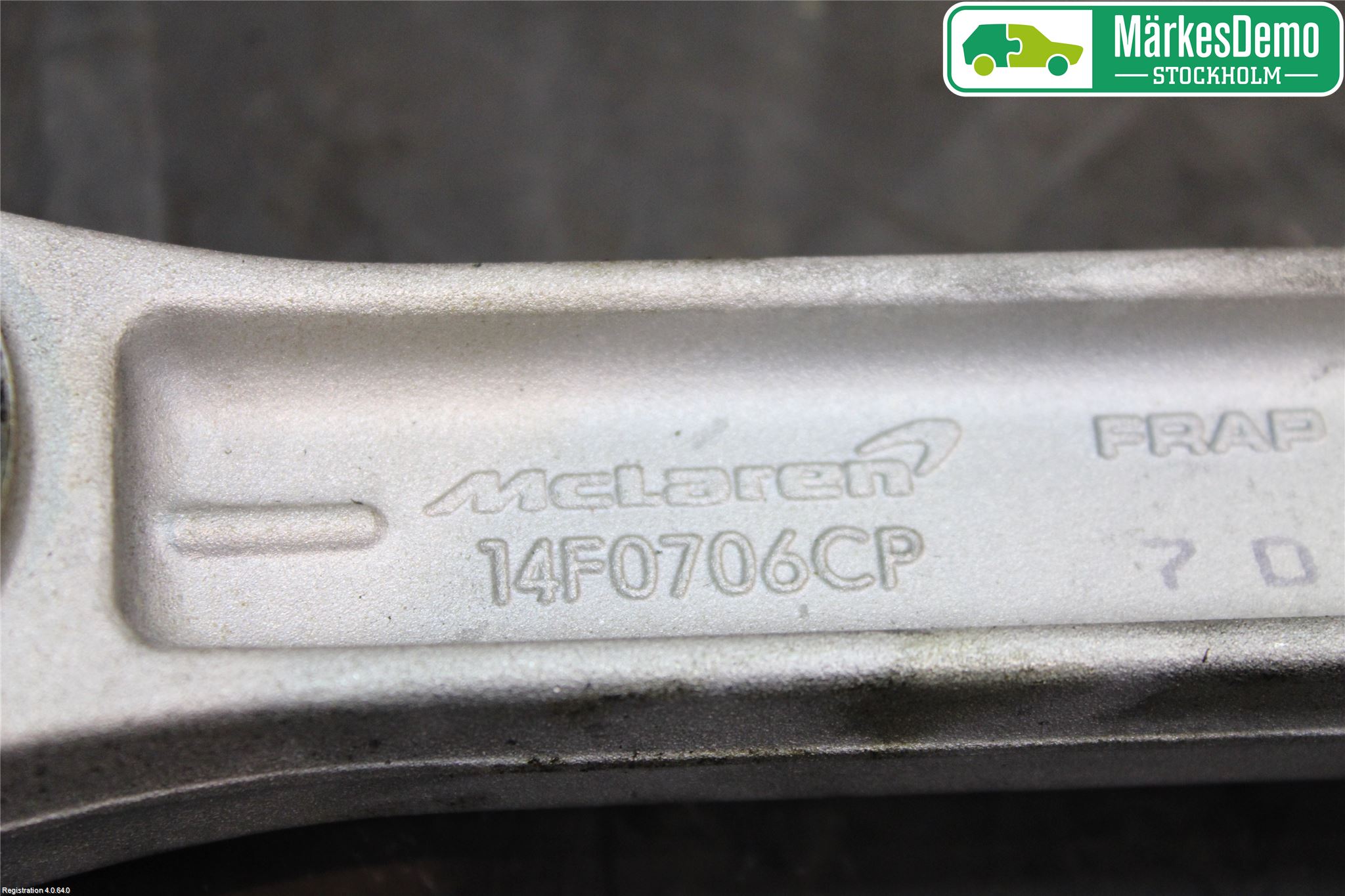McLAREN Motorfäste
