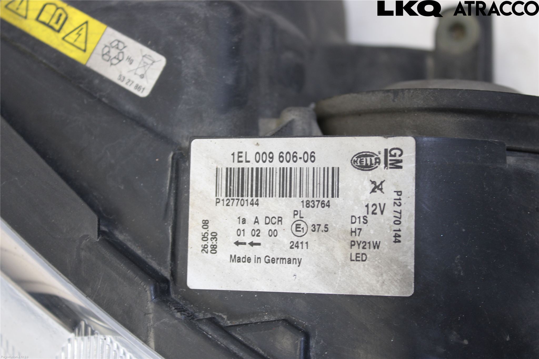 Saab 9-3 VER2/VER3 08-15 Strålkastare Höger