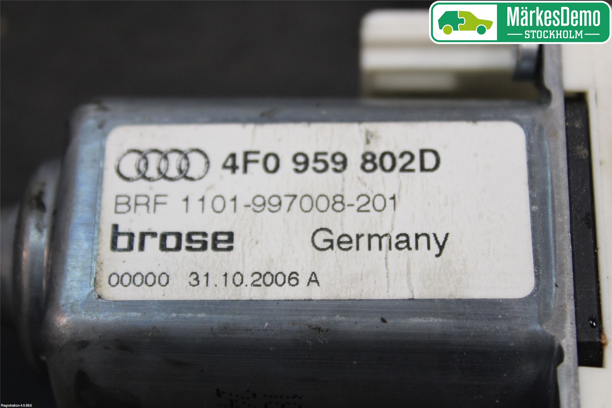 Audi A6/S6     05-11 Fönsterhissmotor