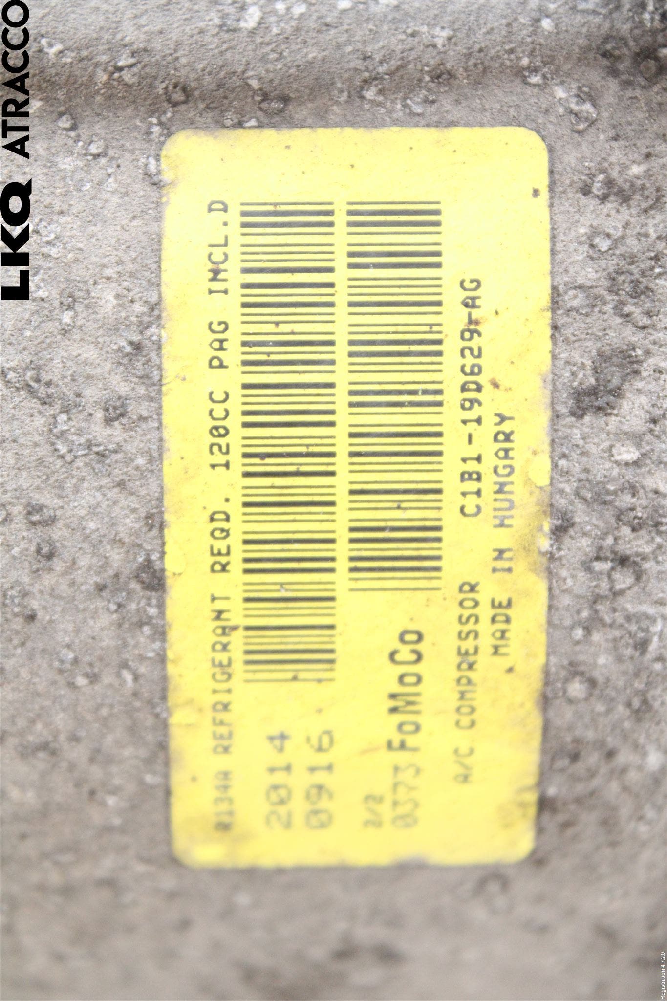 Ford FIESTA 13-17 Ac Kompressor