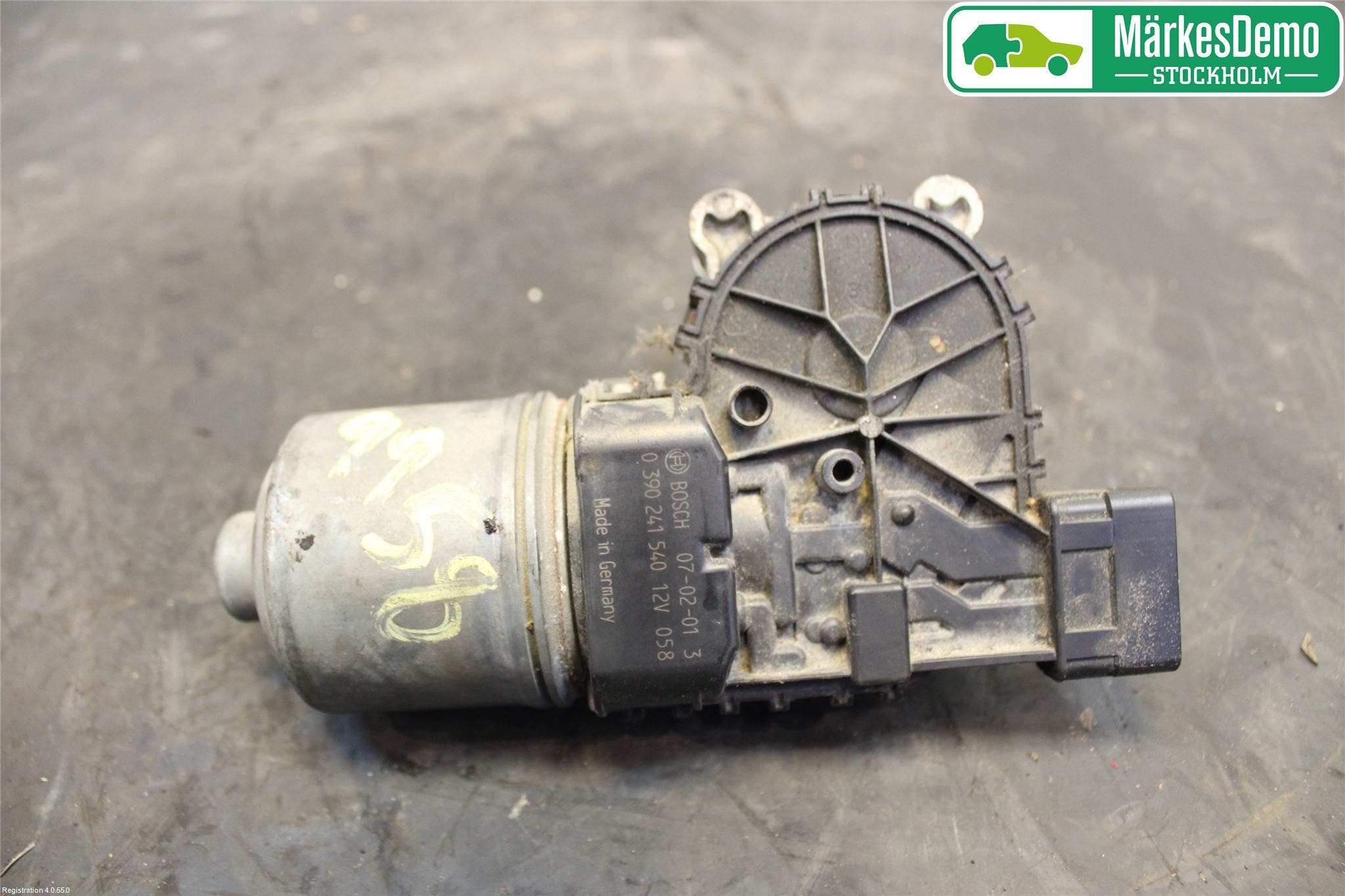 Peugeot 207 Torkarmotor Vindruta