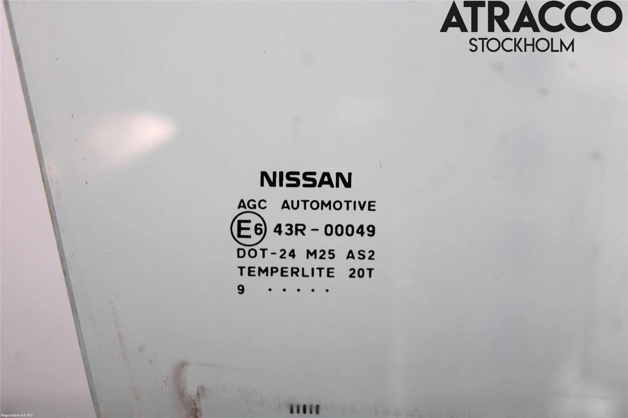 Nissan QASHQAI+2  08-10 Dörruta Fram Höger