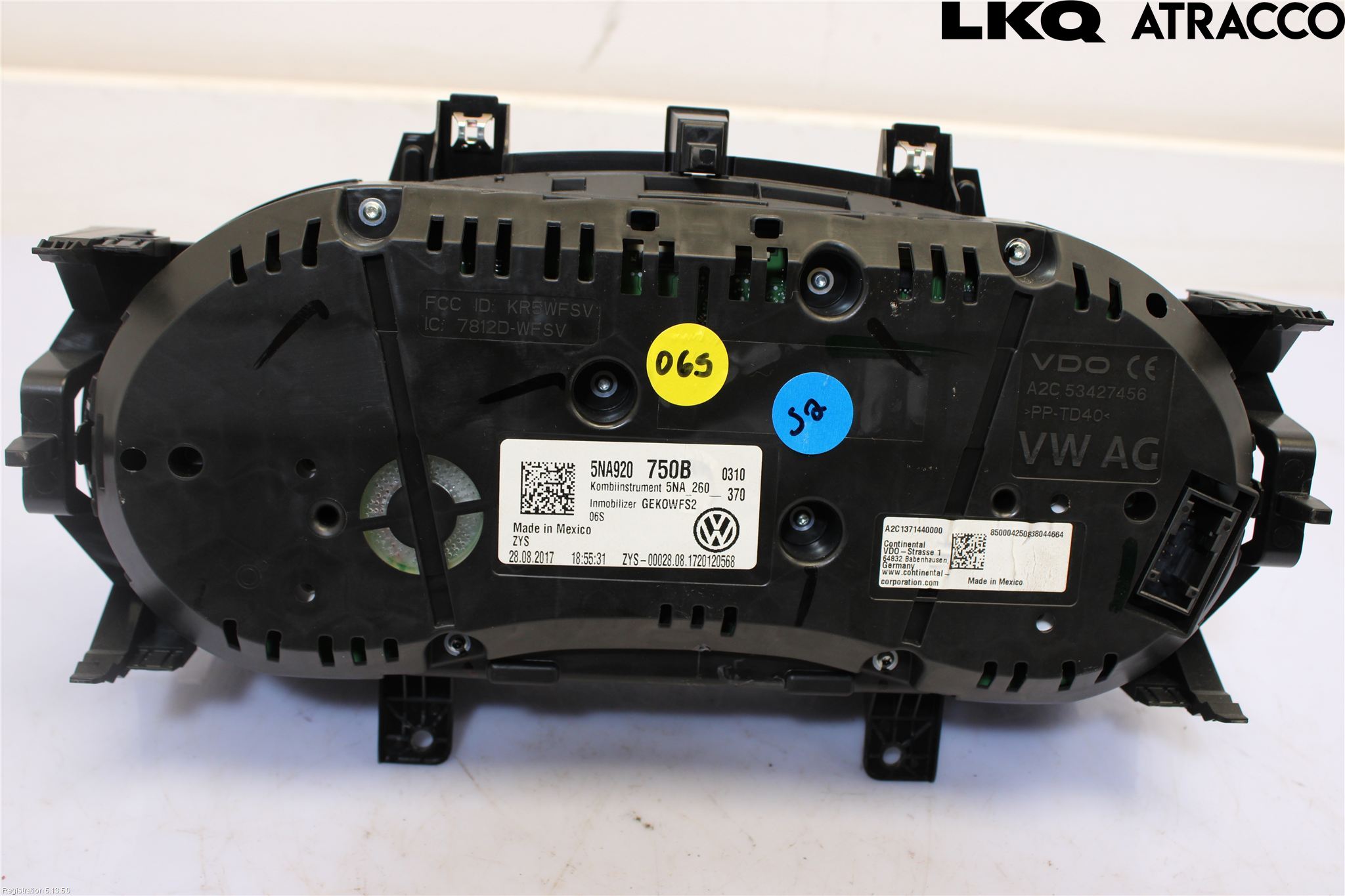 Volkswagen VW TIGUAN 16-24 Instrument Komb