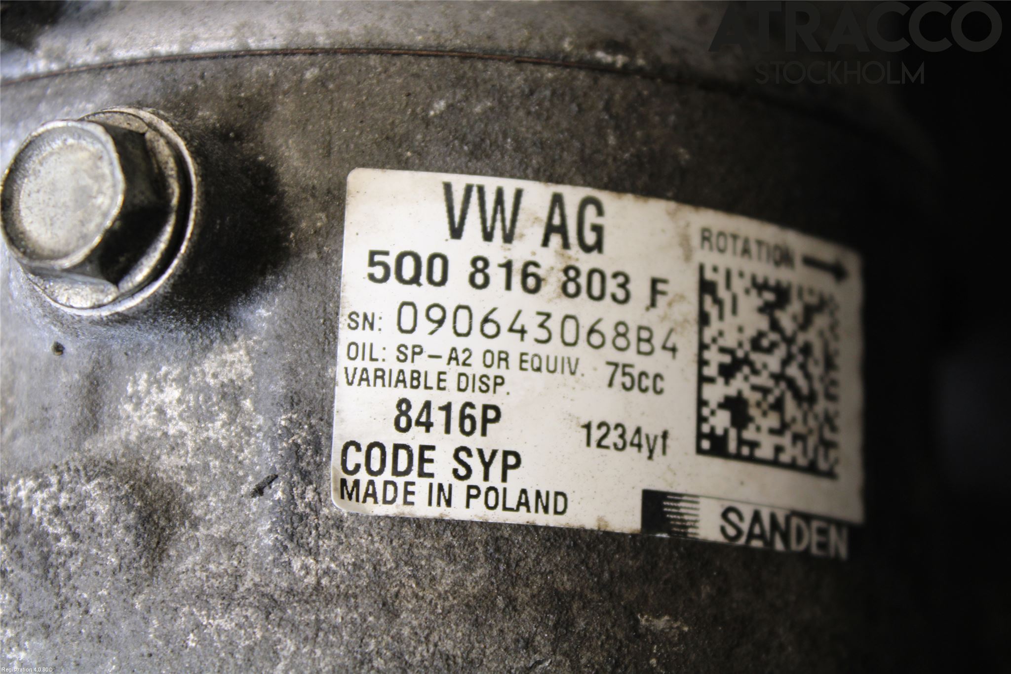 Skoda FABIA 15-21 Ac Kompressor