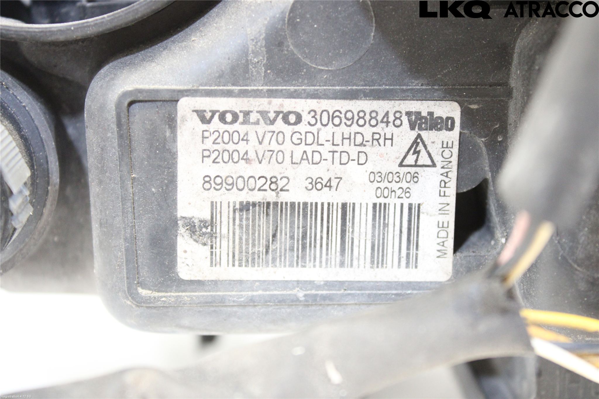 Volvo V70 05-08 Strålkastare Höger