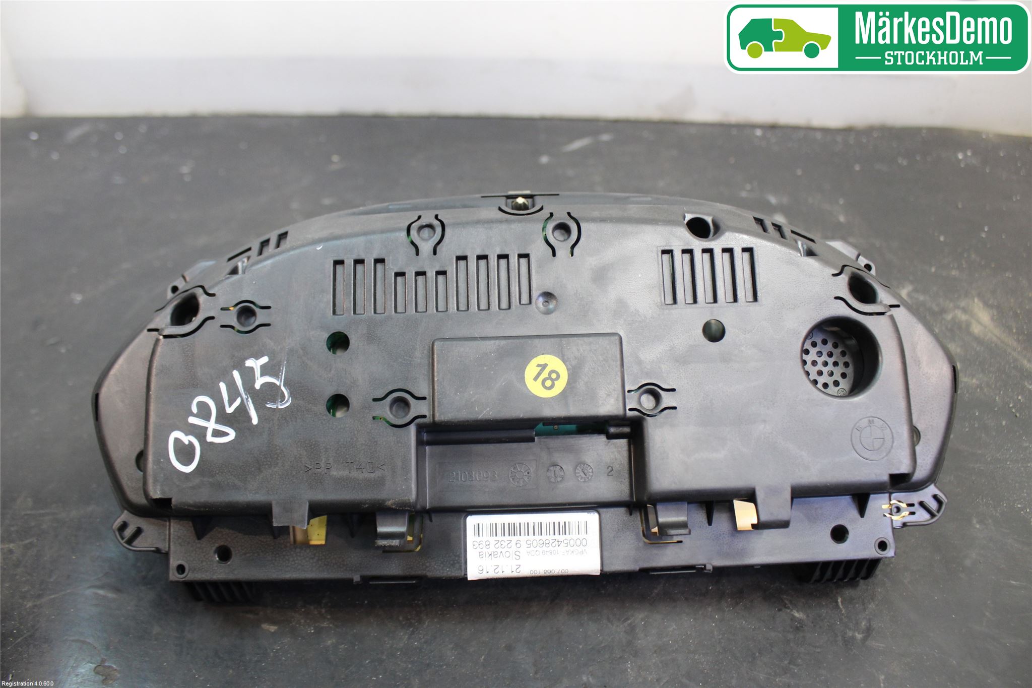 BMW 3 F30/F31/F80 12-19 Instrument Komb