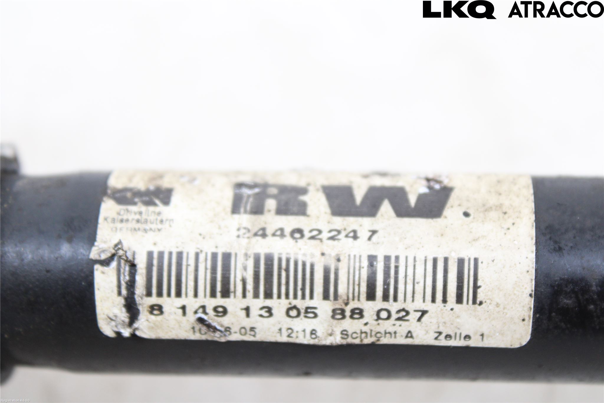 Opel ZAFIRA B 06-14 Drivaxel Fram Vänster