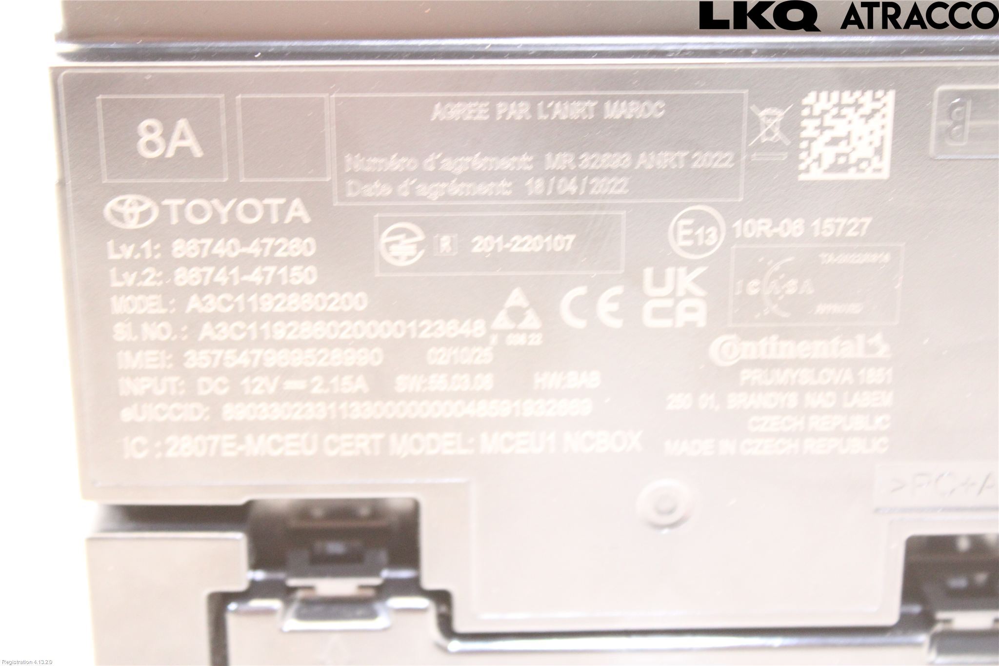 Toyota COROLLA CROSS XG10 22- Styrenhet Övrigt