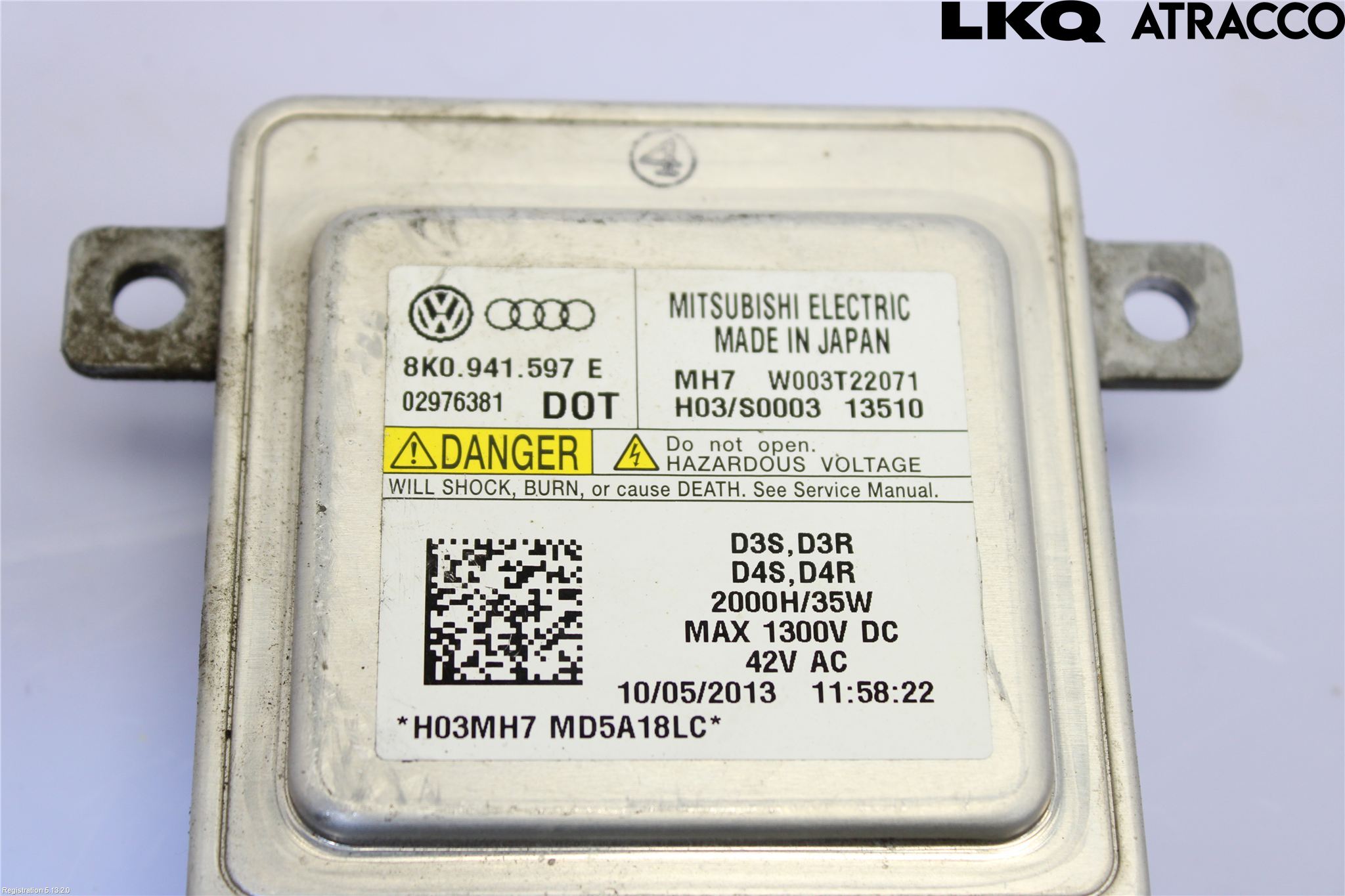 Audi A4 12-15 Styrenhet Strålkastare