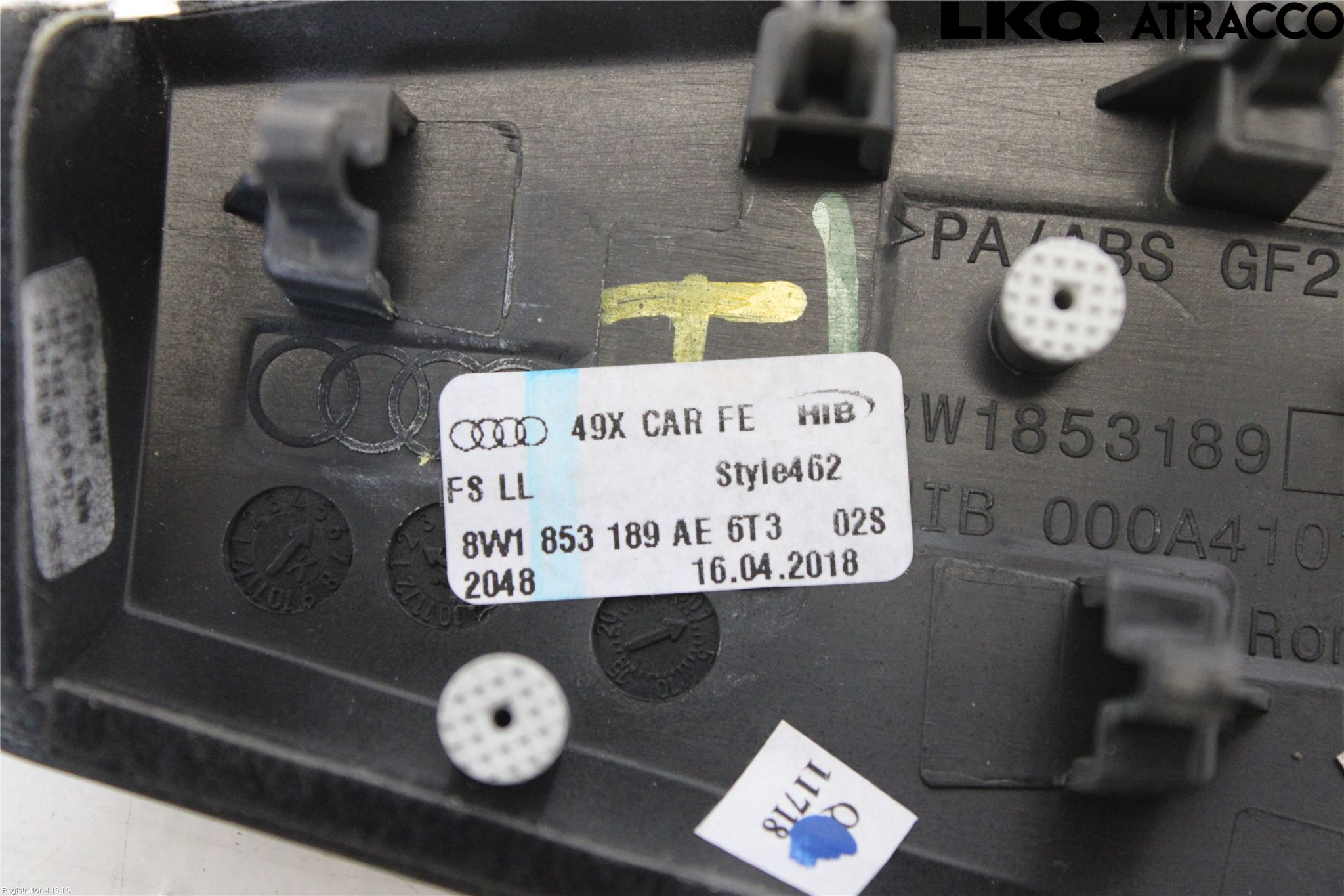 Audi A5 17- Instrumentbräda Inlägg-Dekorlist