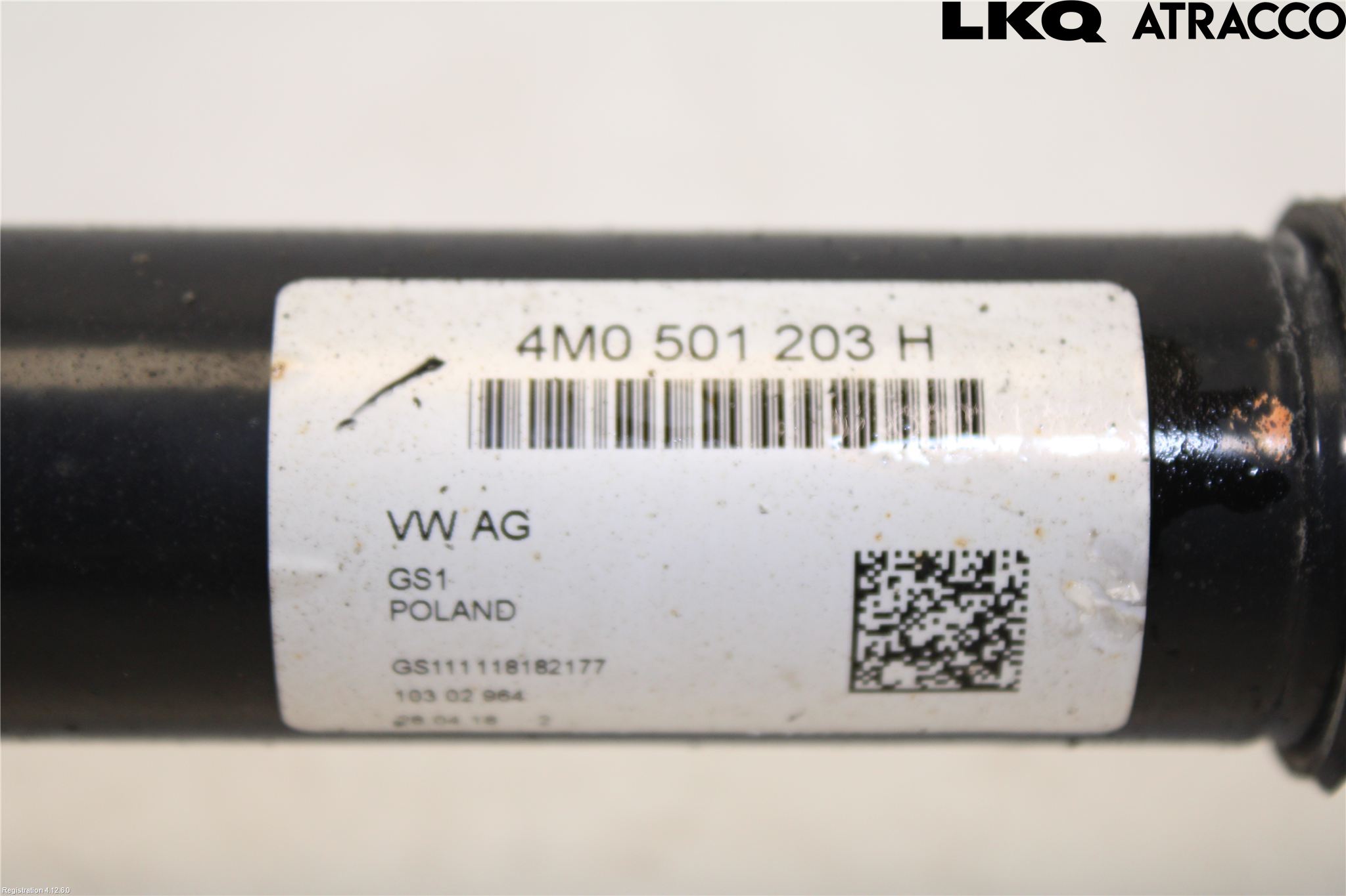 Audi Q7/SQ7 Drivaxel Bak Vänster