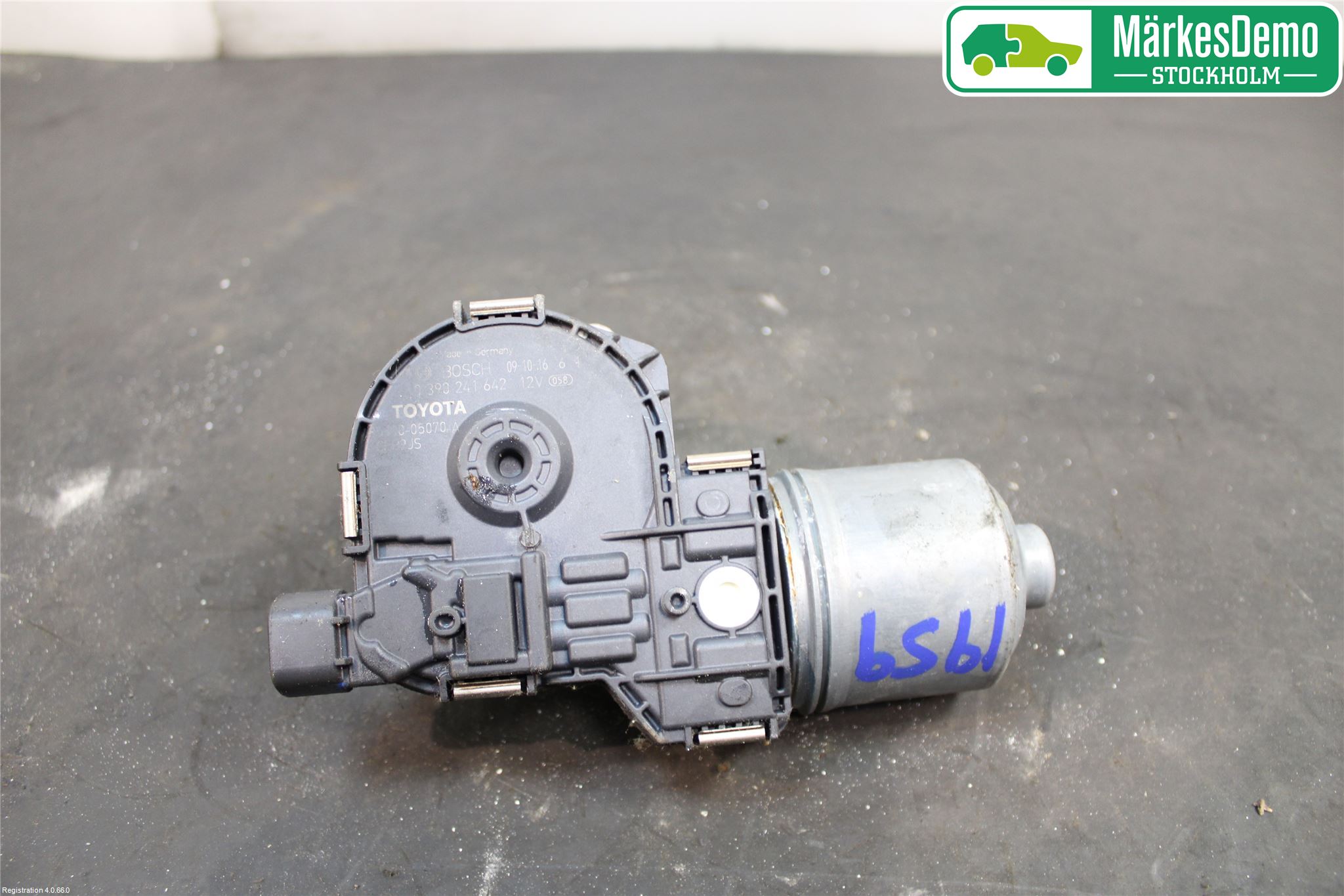 Toyota AVENSIS 09-15 Torkarmotor Vindruta