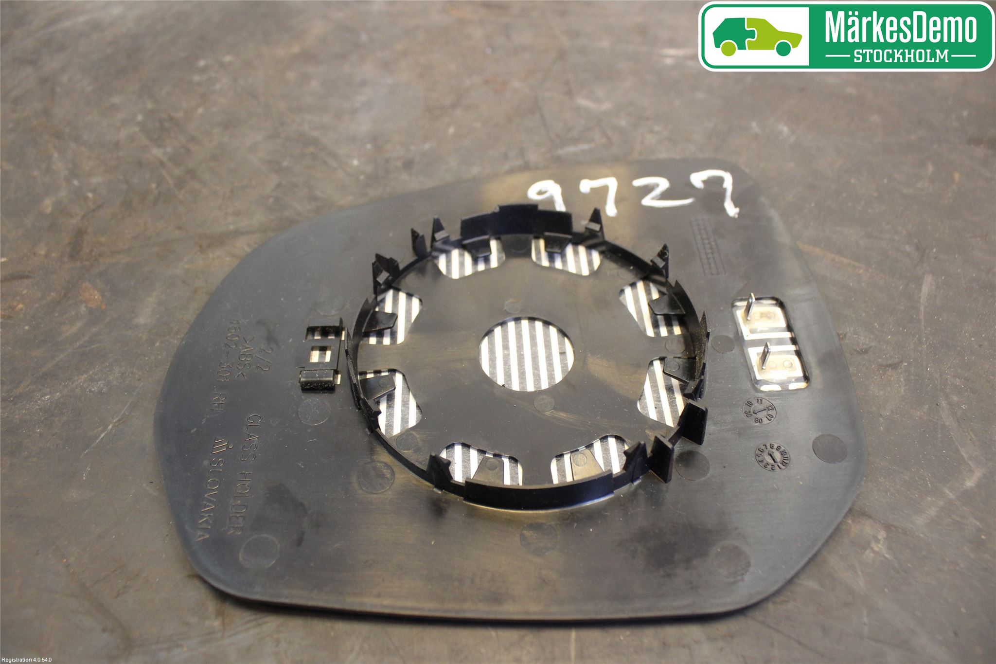 Citroen C3 PICASSO Spegelglas Hö