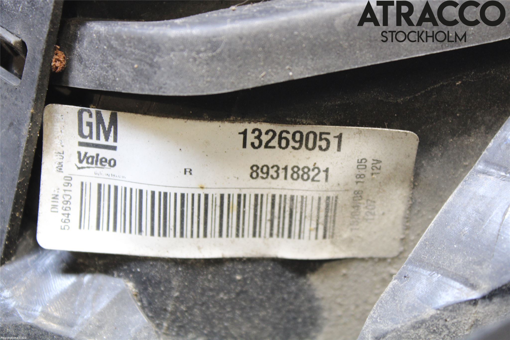 Opel CORSA D 07-14 Bakljus Höger