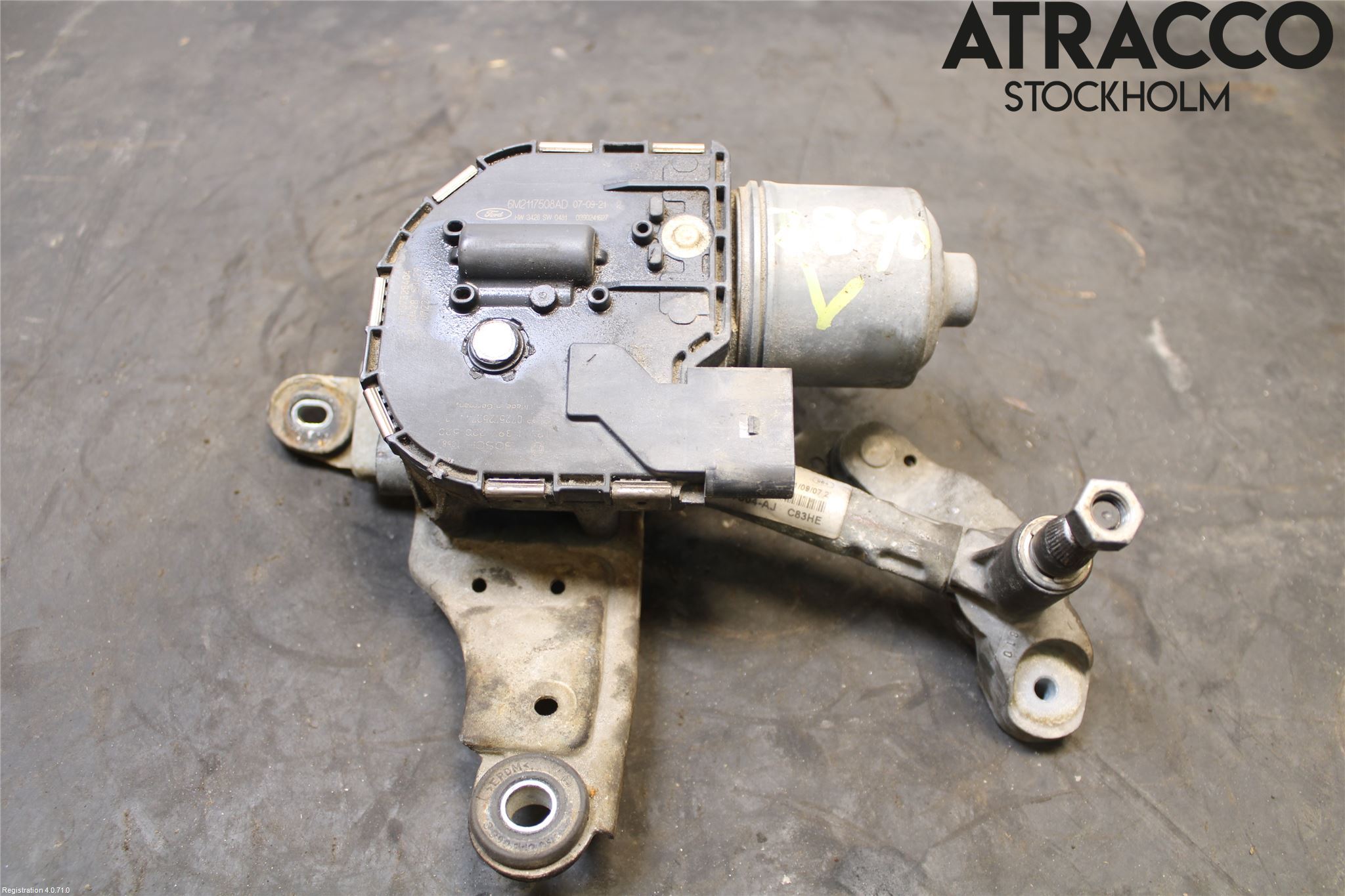 Ford S-MAX 06-15 Torkarmotor Vindruta