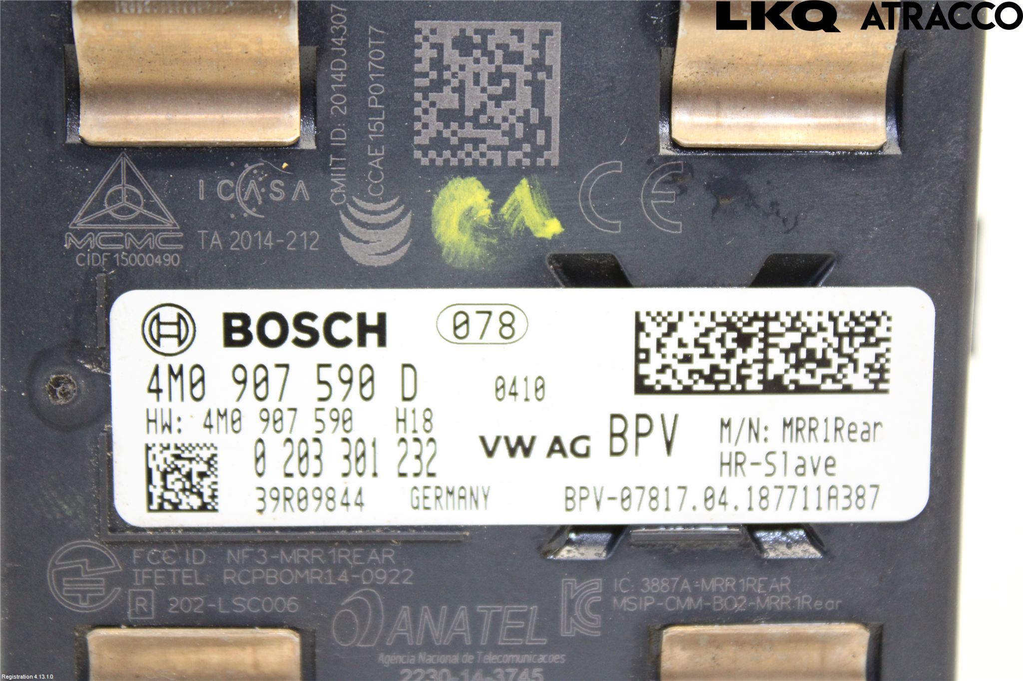 Audi A5 17- Sensor Aktivt Kollisionsskydd