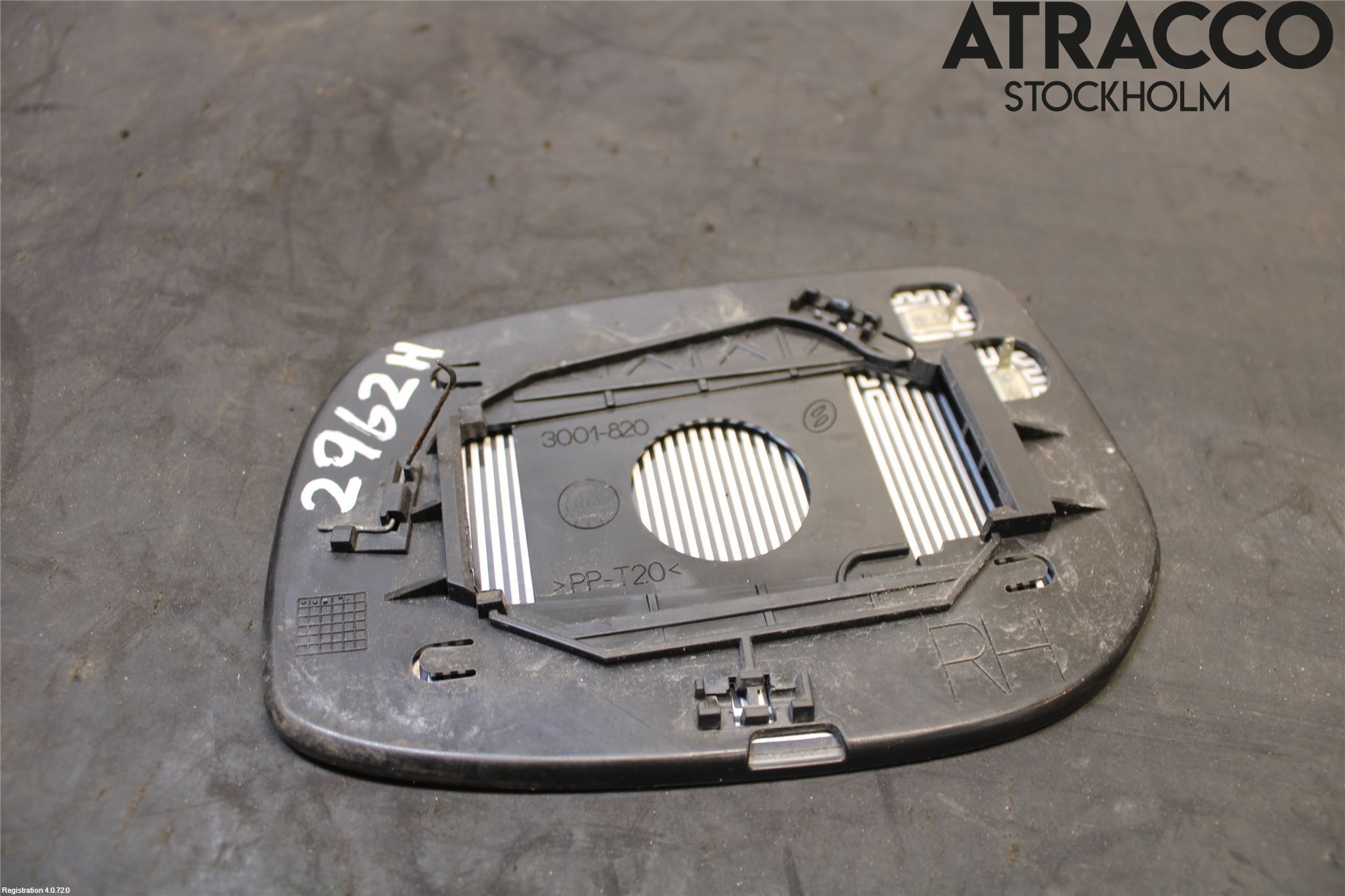 Toyota AVENSIS 07-08 Spegelglas Hö