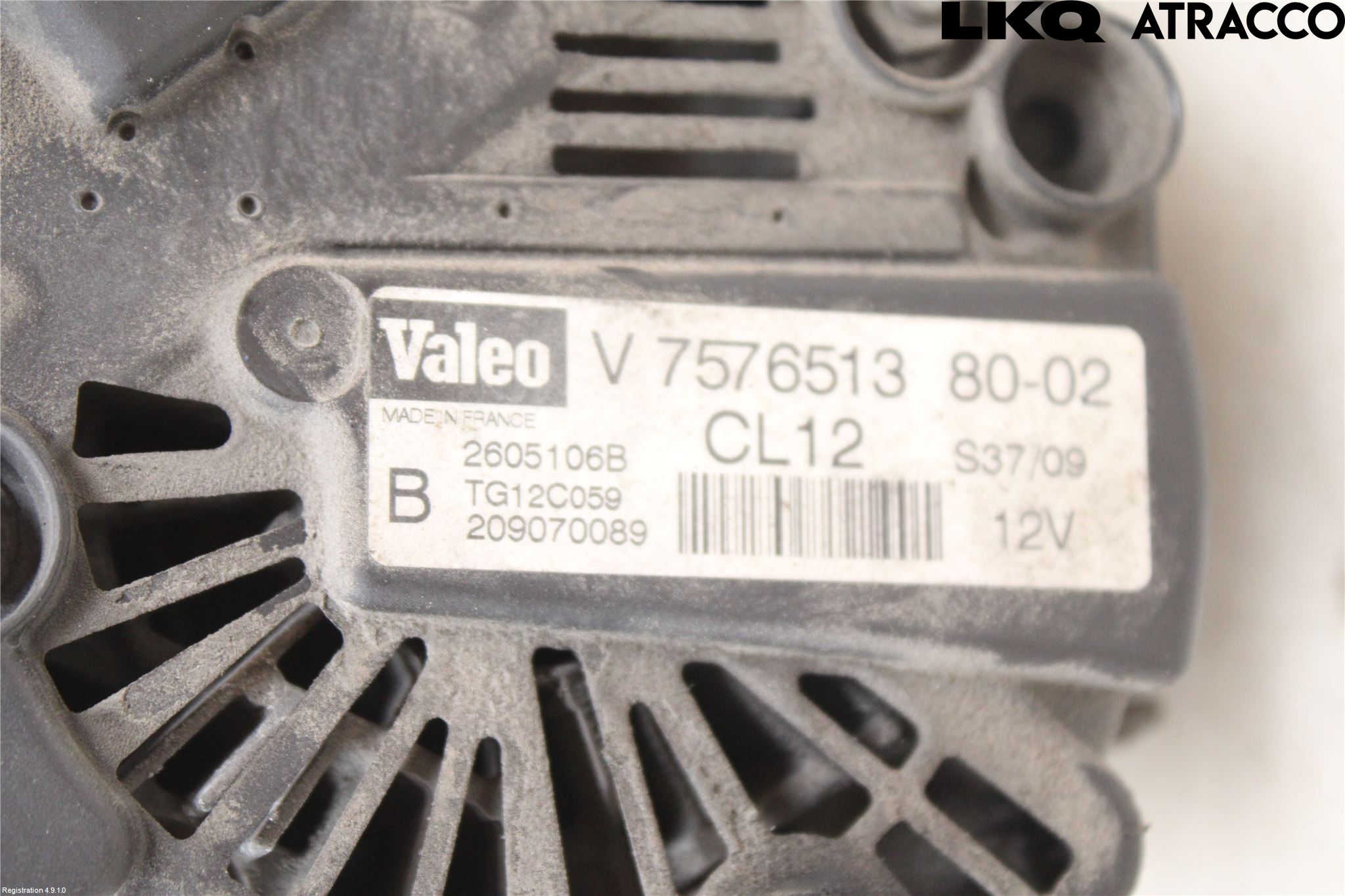 Peugeot 308 08-13 Generator