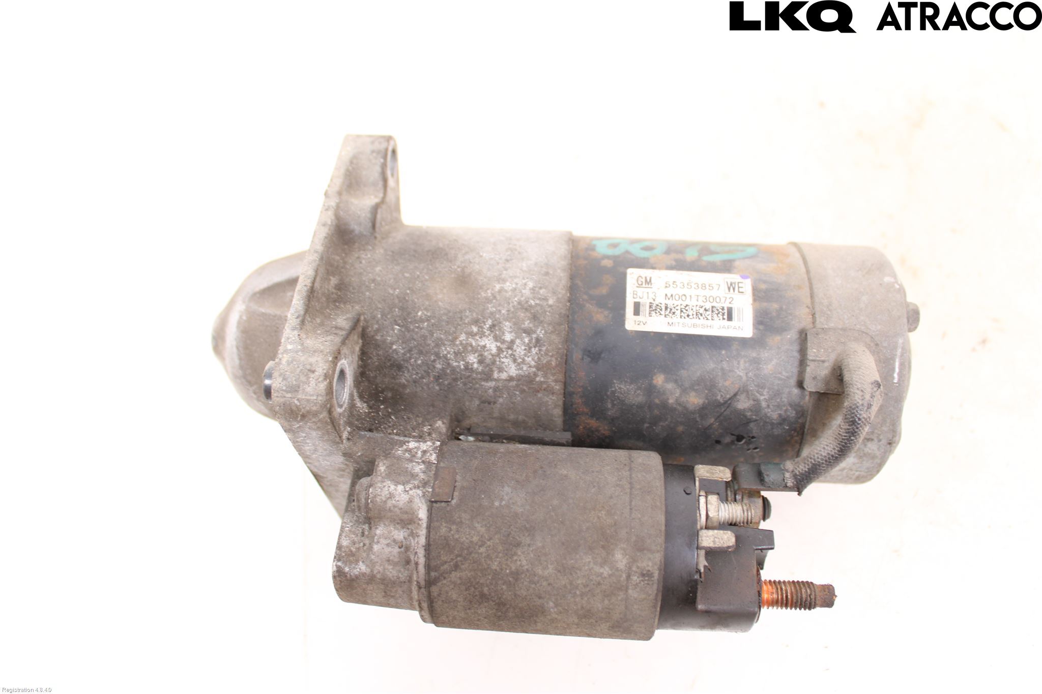 Opel ZAFIRA C 12-19 Startmotor Diesel