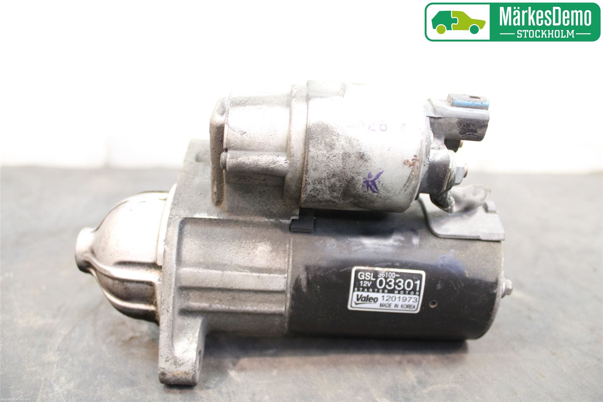 Kia PICANTO 12-17 Startmotor