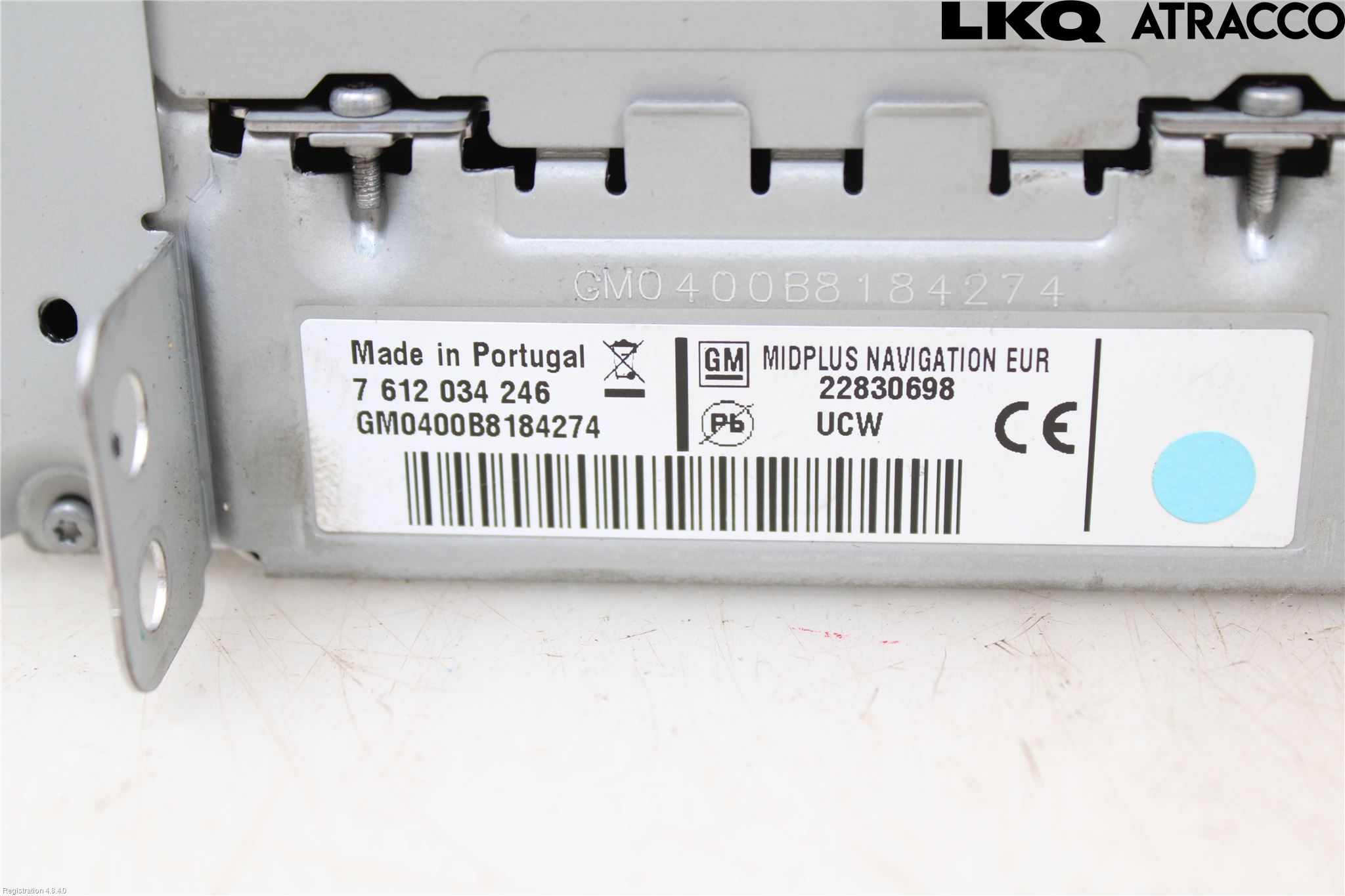 Opel ZAFIRA C 12-19 Cd Radio - Multimediapanel