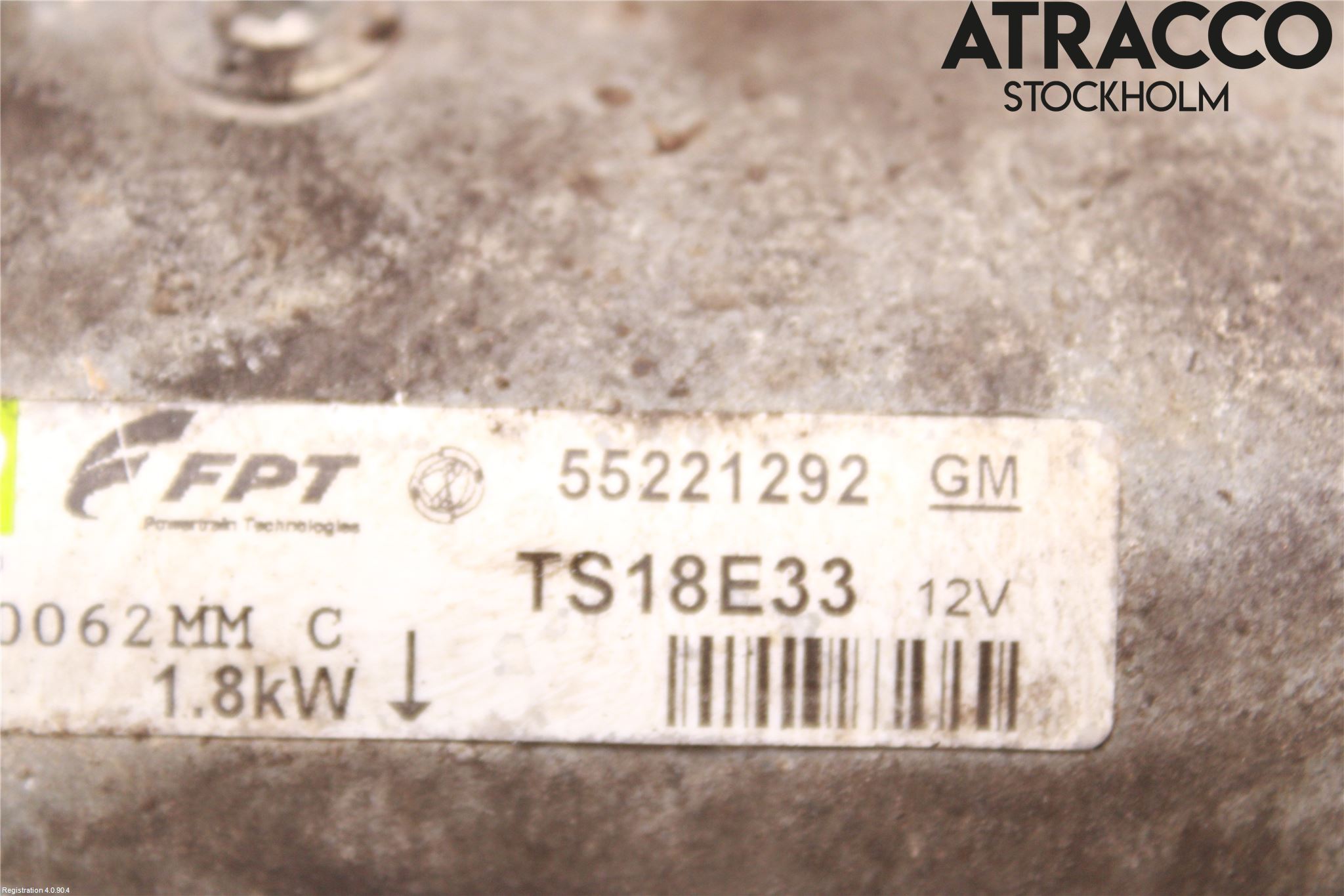 Opel COMBO 02-12 Startmotor Diesel