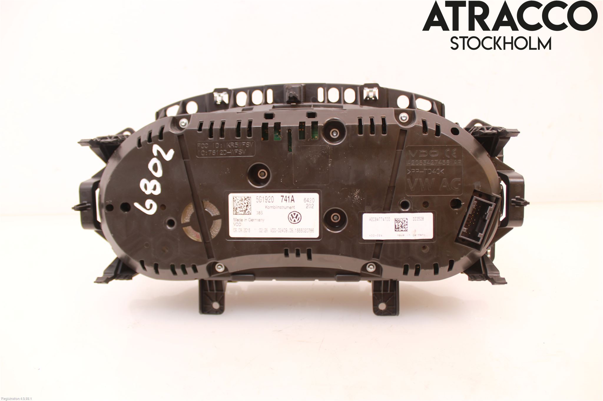 Volkswagen VW GOLF / E-GOLF VII 13-20 Instrument Komb