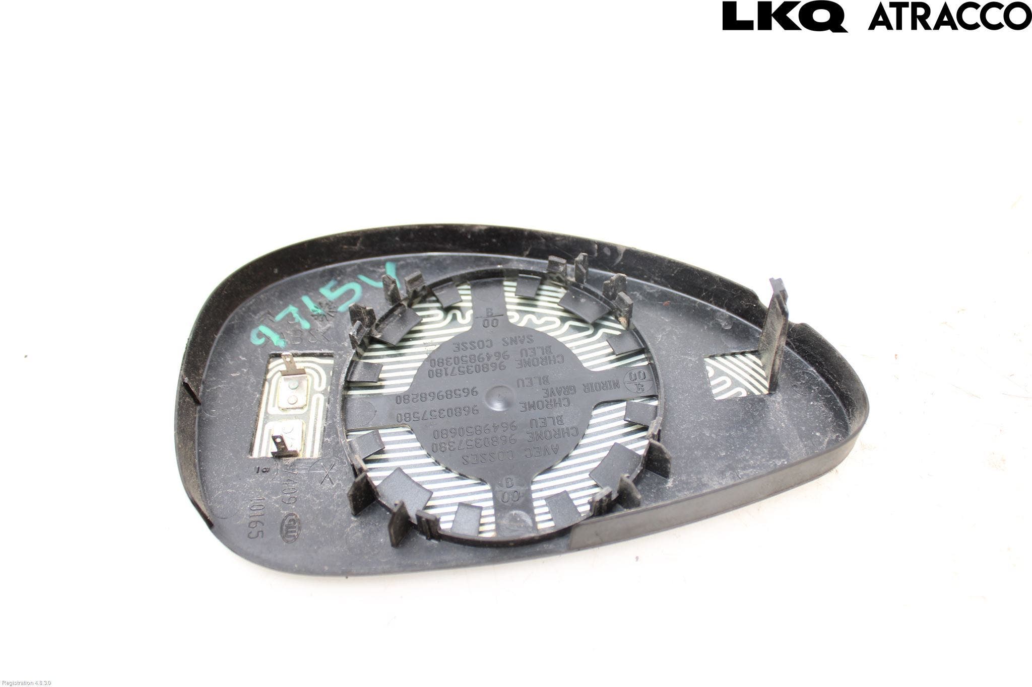 Citroen C4 I 05-10 Spegelglas Vä